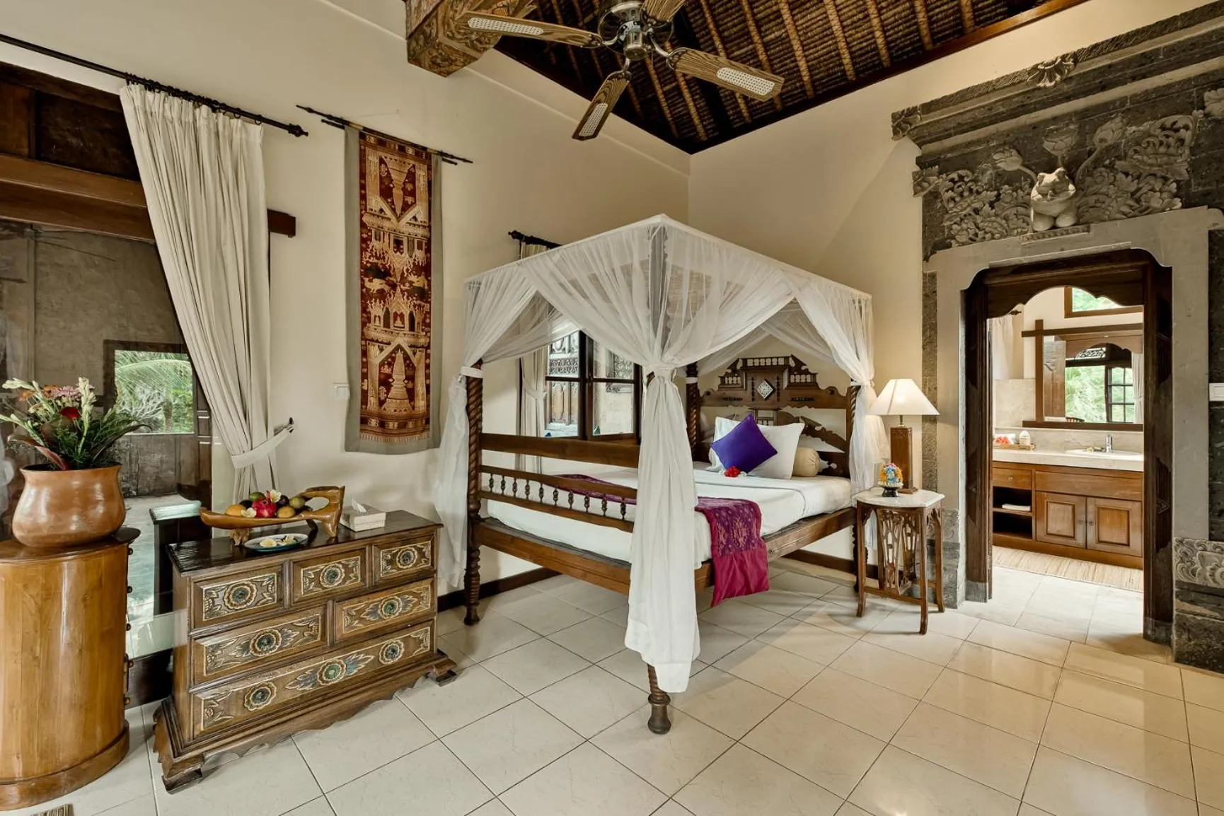 Bedroom, Bed in Alam Shanti Ubud