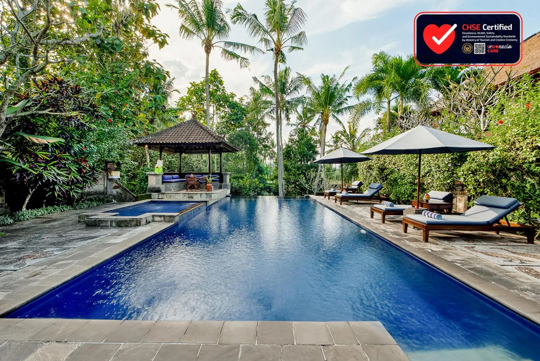 Swimming pool in Alam Shanti Ubud