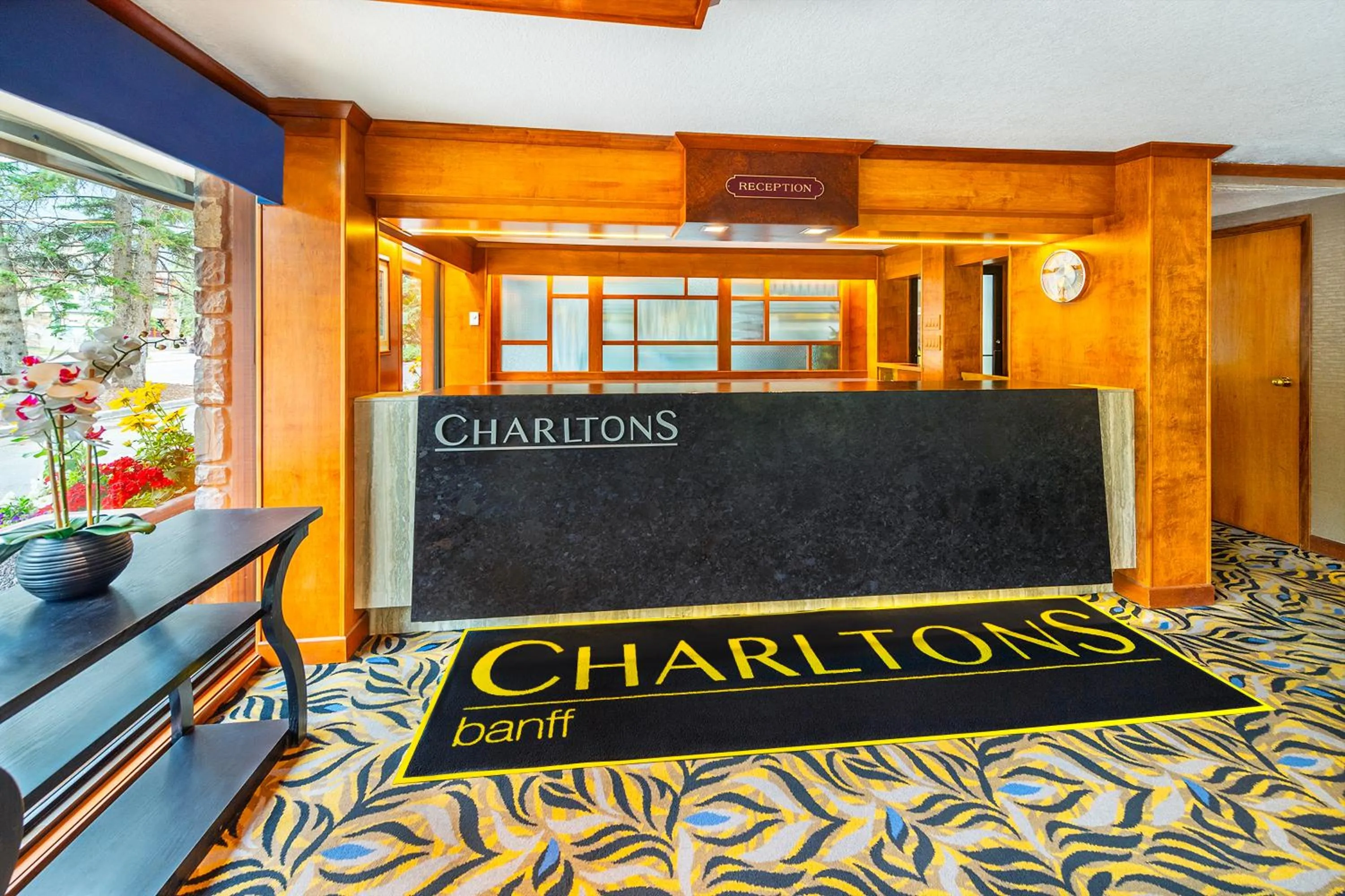Lobby or reception in Charltons Banff