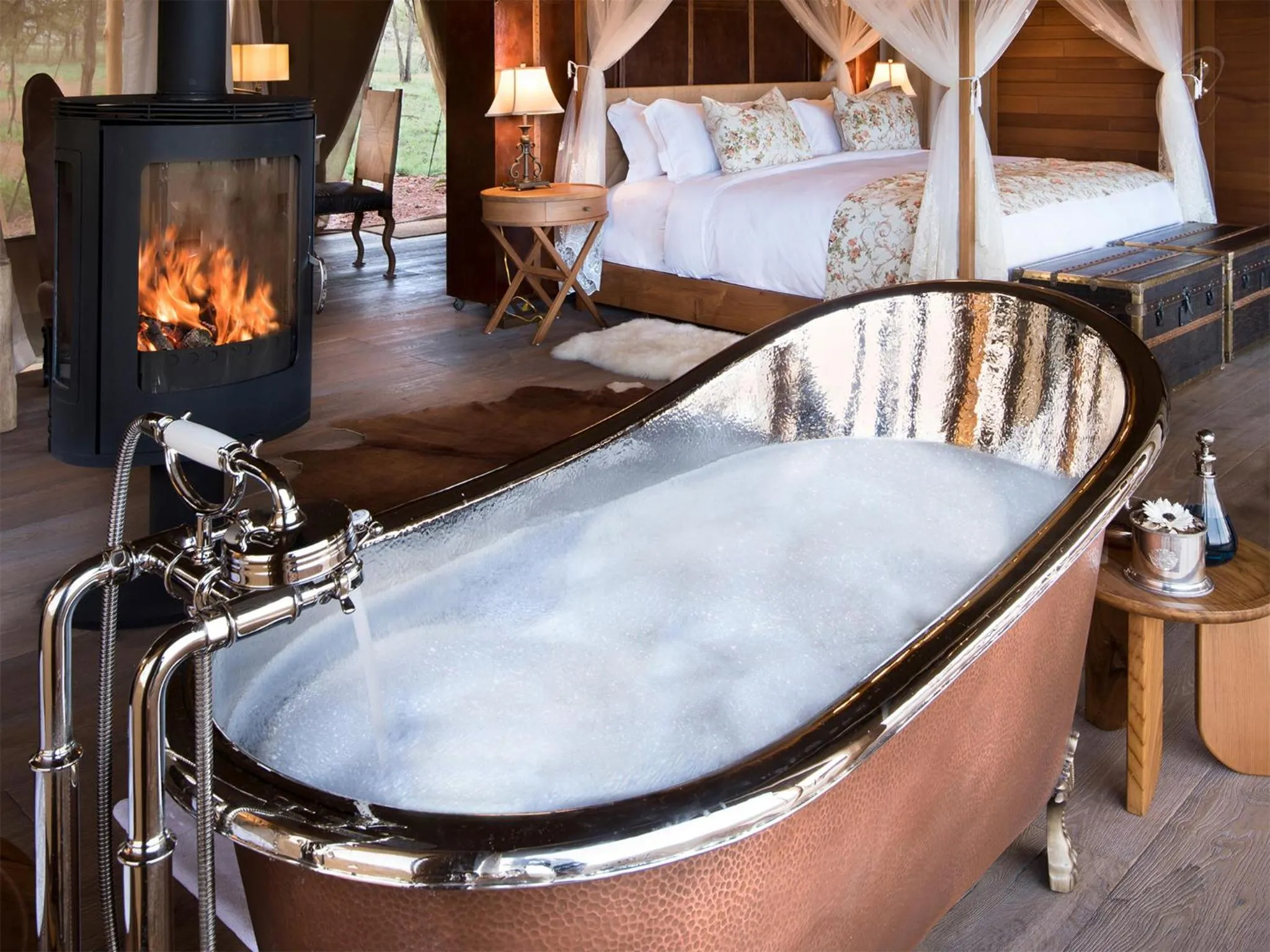 Bed in One Nature Nyaruswiga Serengeti