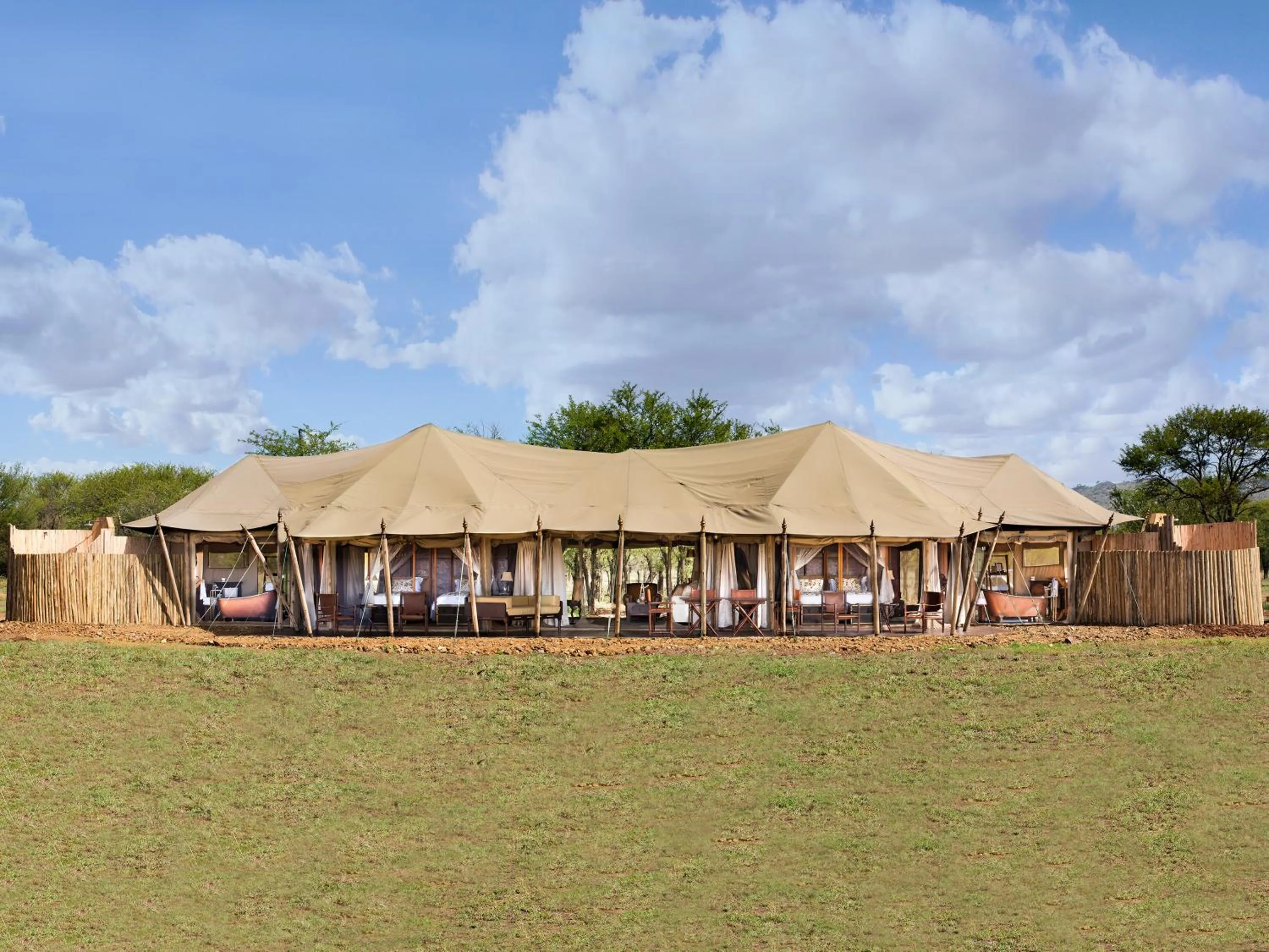 Property building in One Nature Nyaruswiga Serengeti