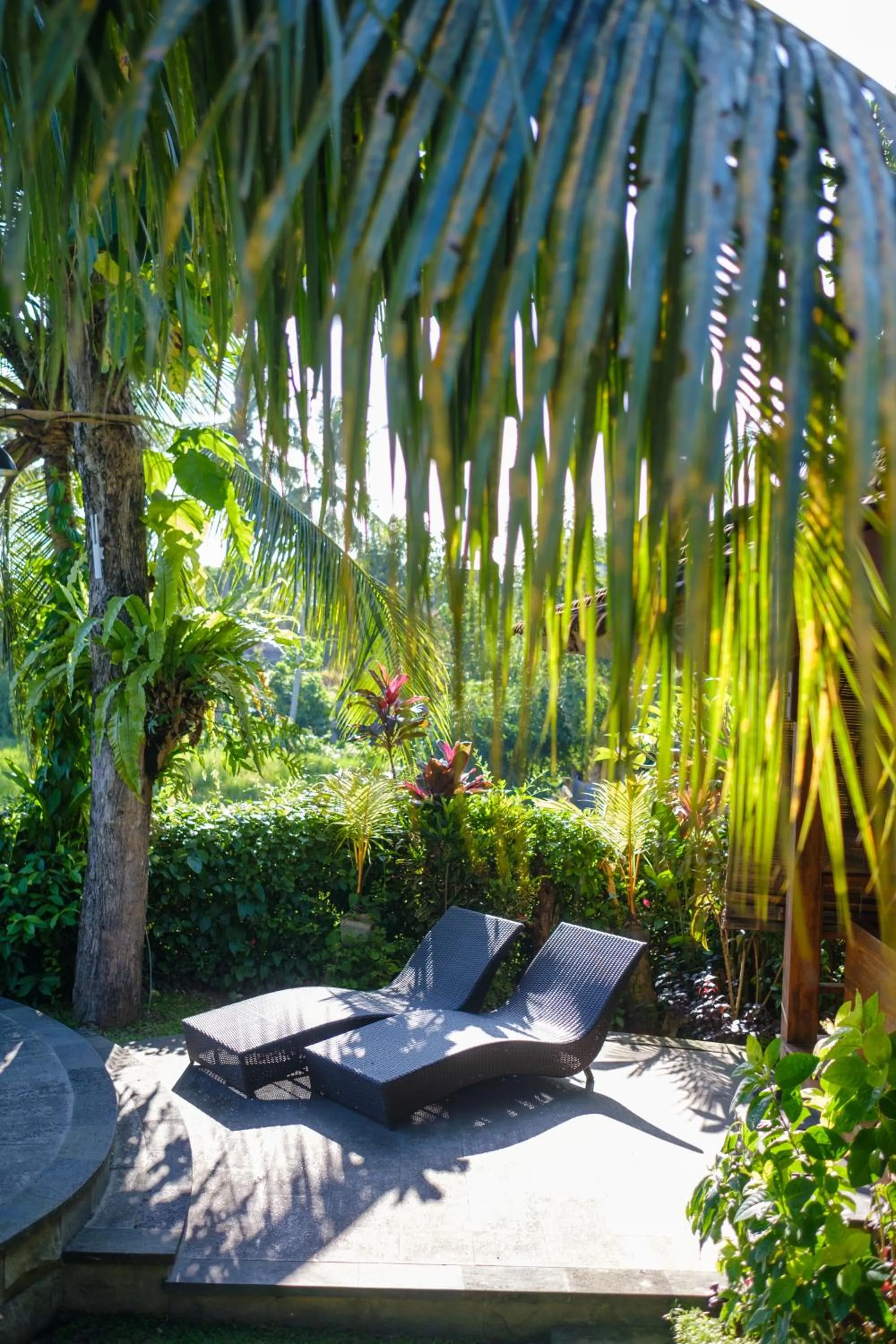 Seating area in Puri Kobot