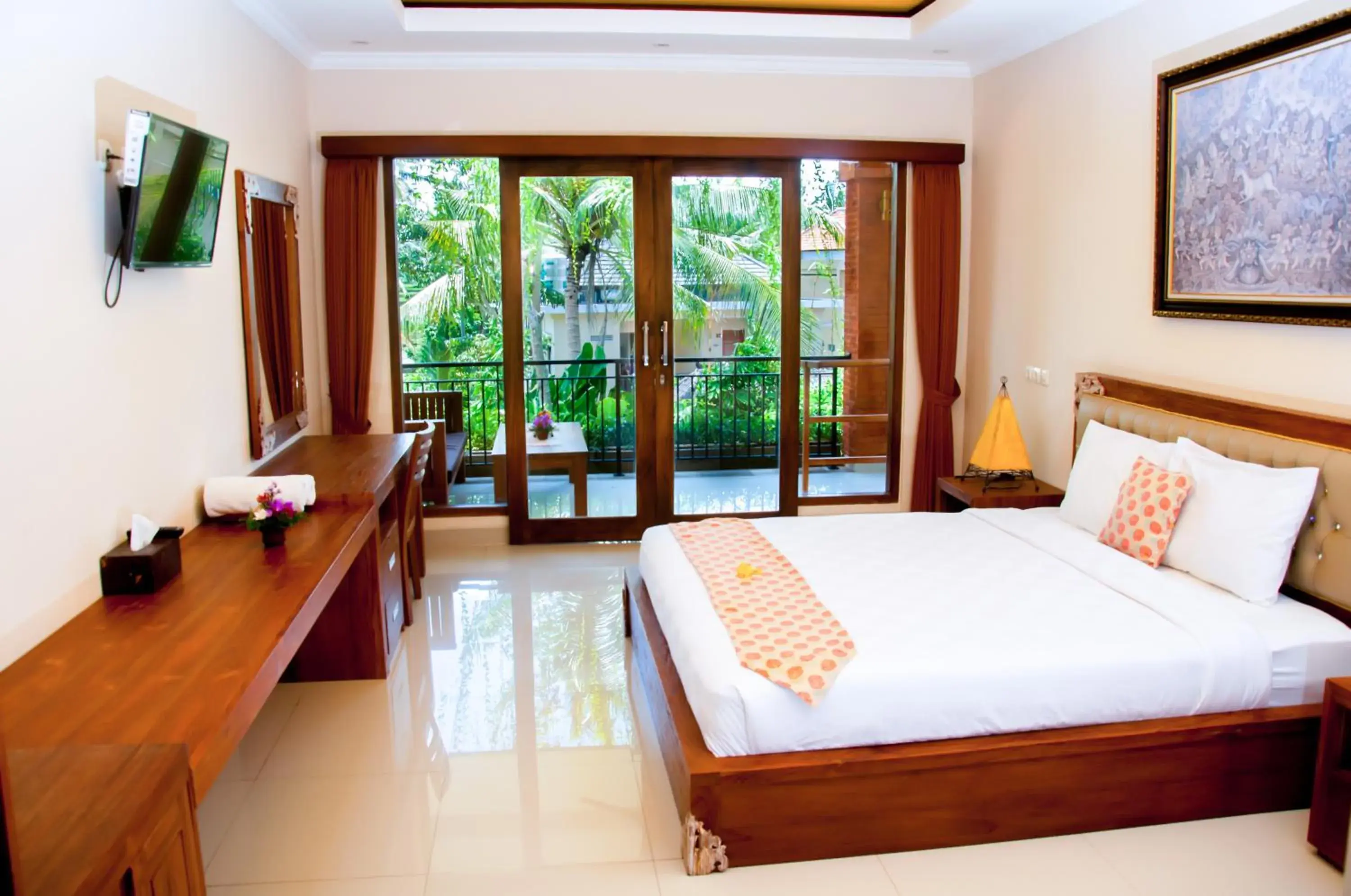 Deluxe Double Room with Balcony in Puri Kobot Deluxe Double Room with Balcony in Puri Kobot