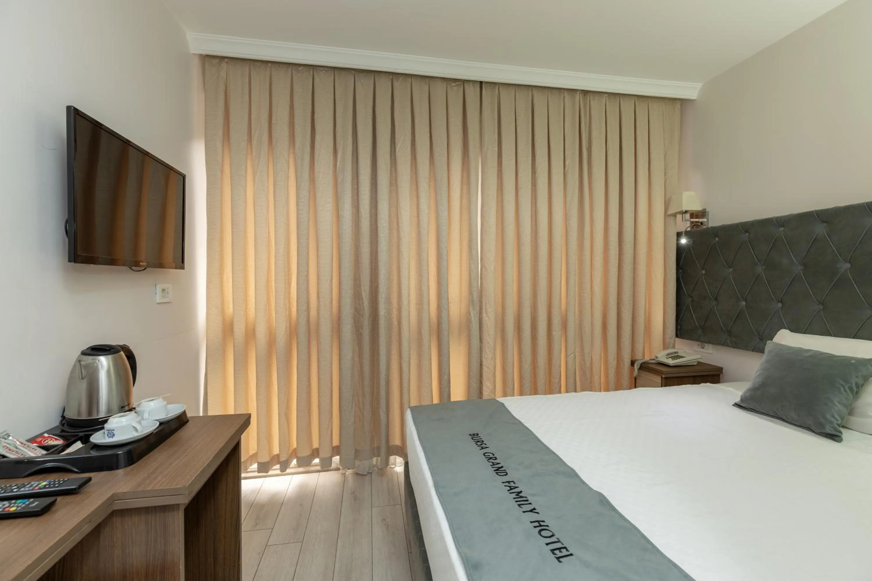 Bed in Bursa Grand Family HOTEL