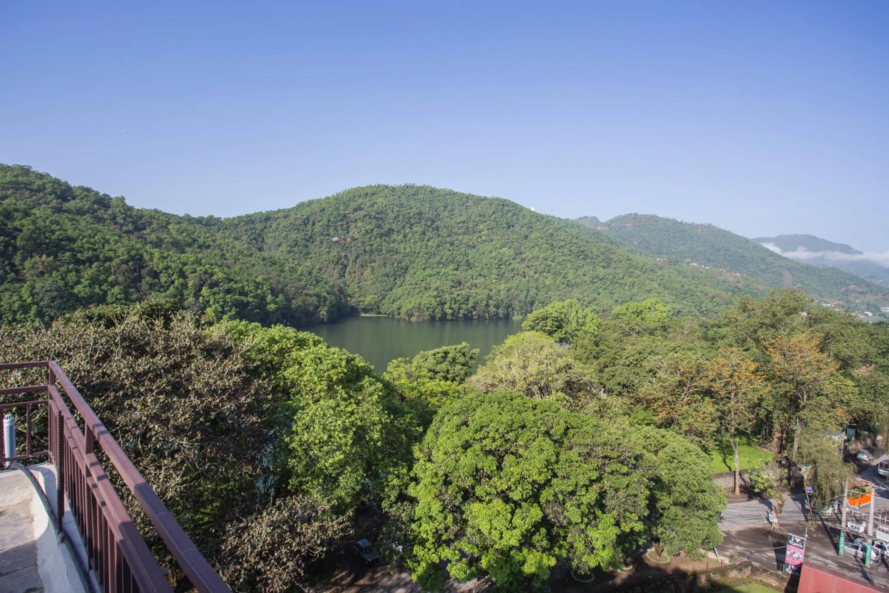 Lake view in Hotel Raniban Arcade