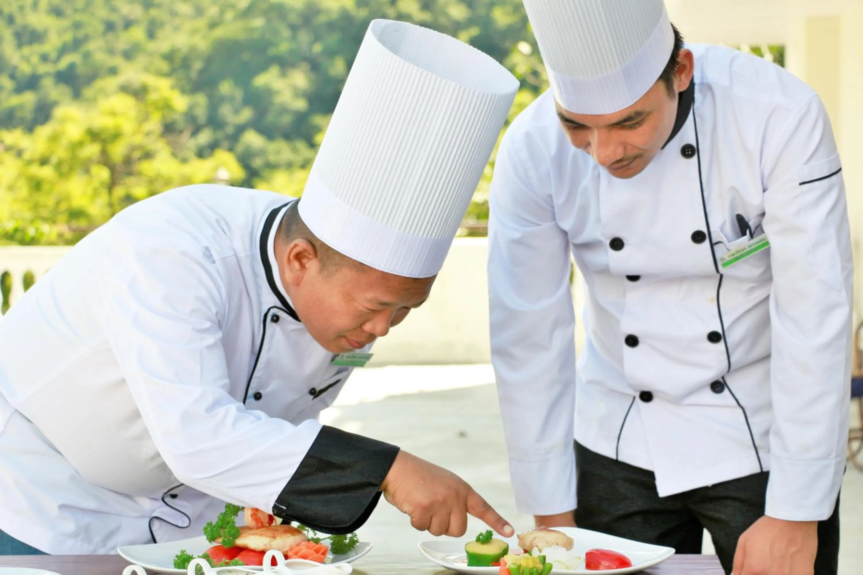 Staff in Hotel Raniban Arcade