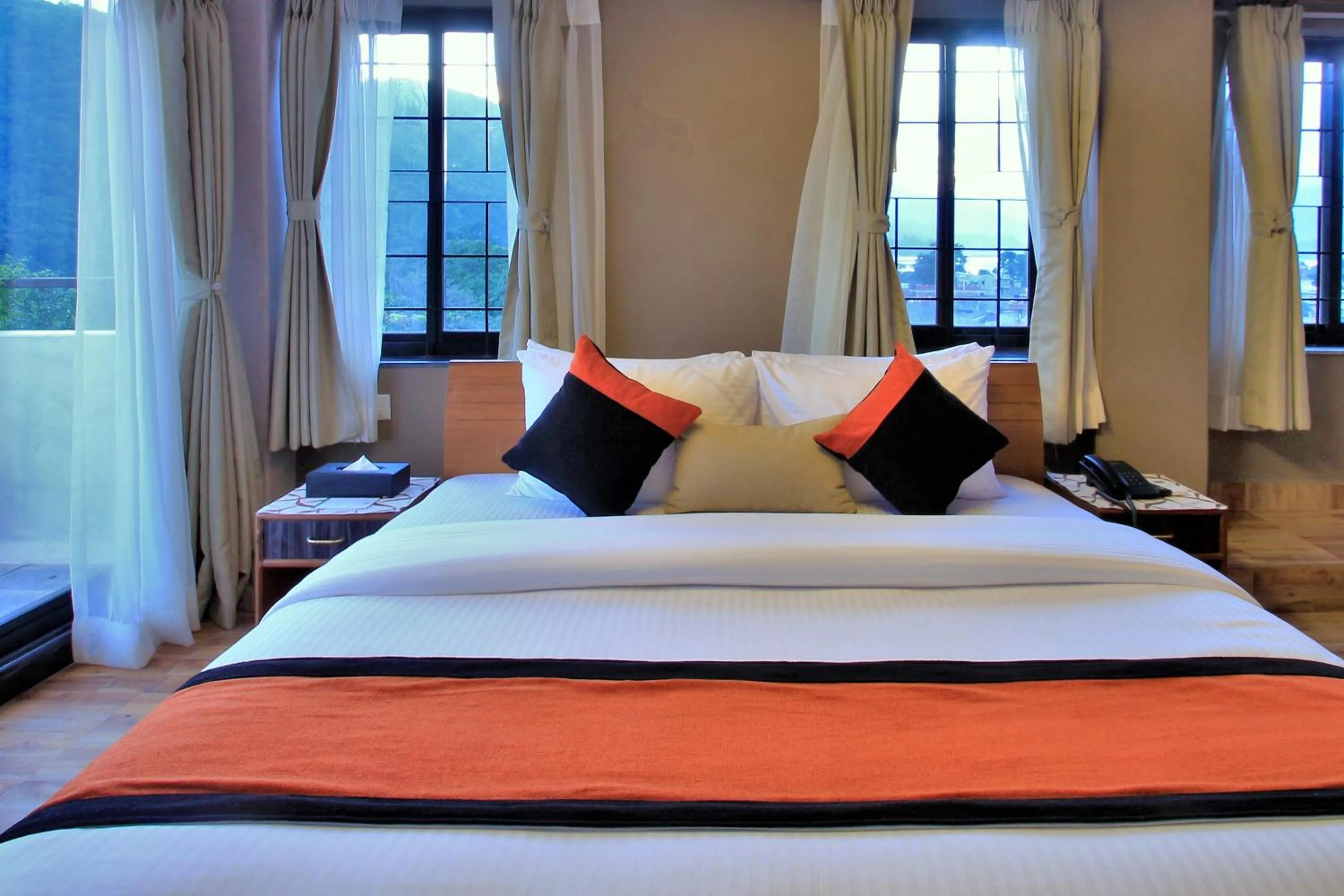 Bedroom, Bed in Hotel Raniban Arcade