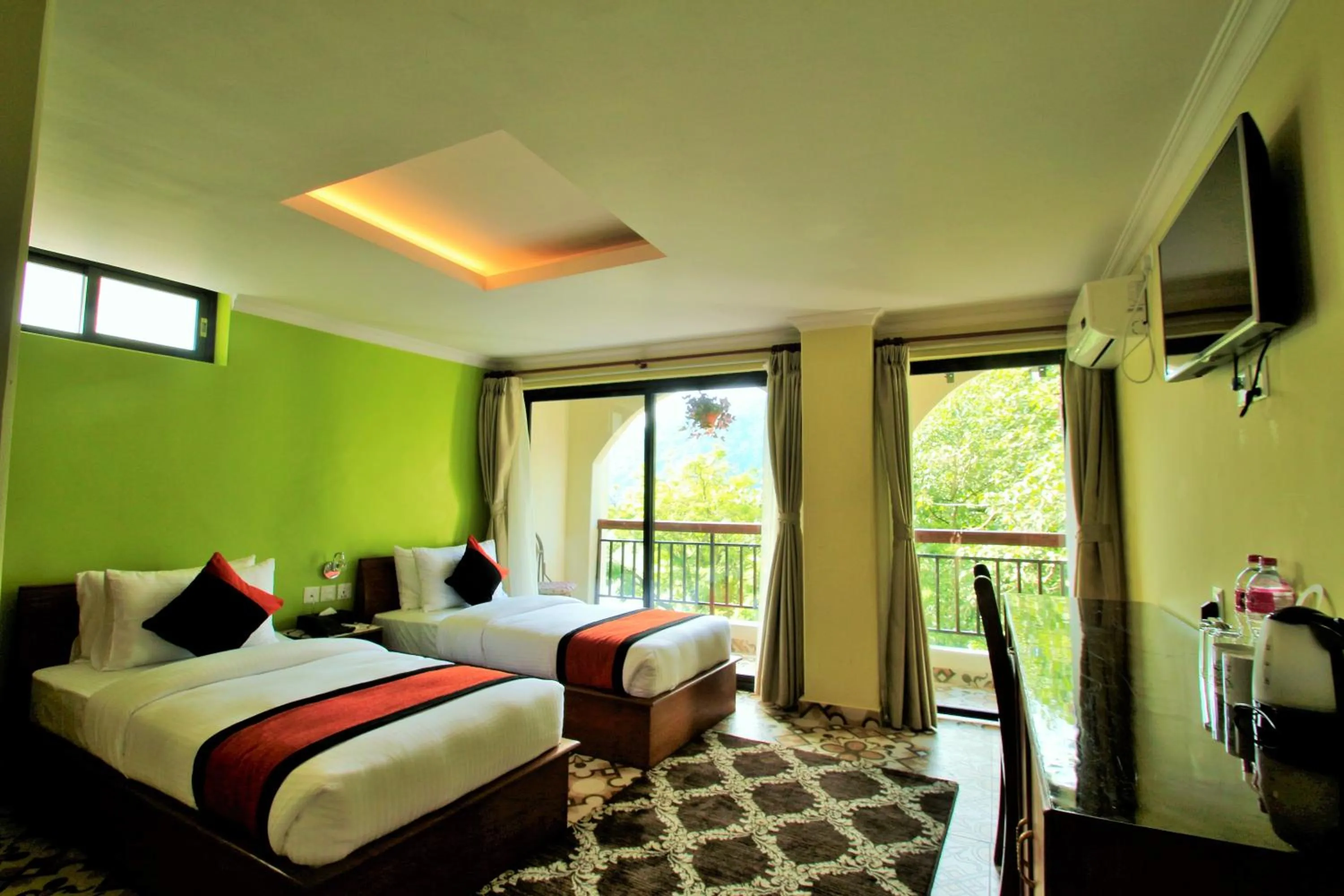 Photo of the whole room, Bed in Hotel Raniban Arcade