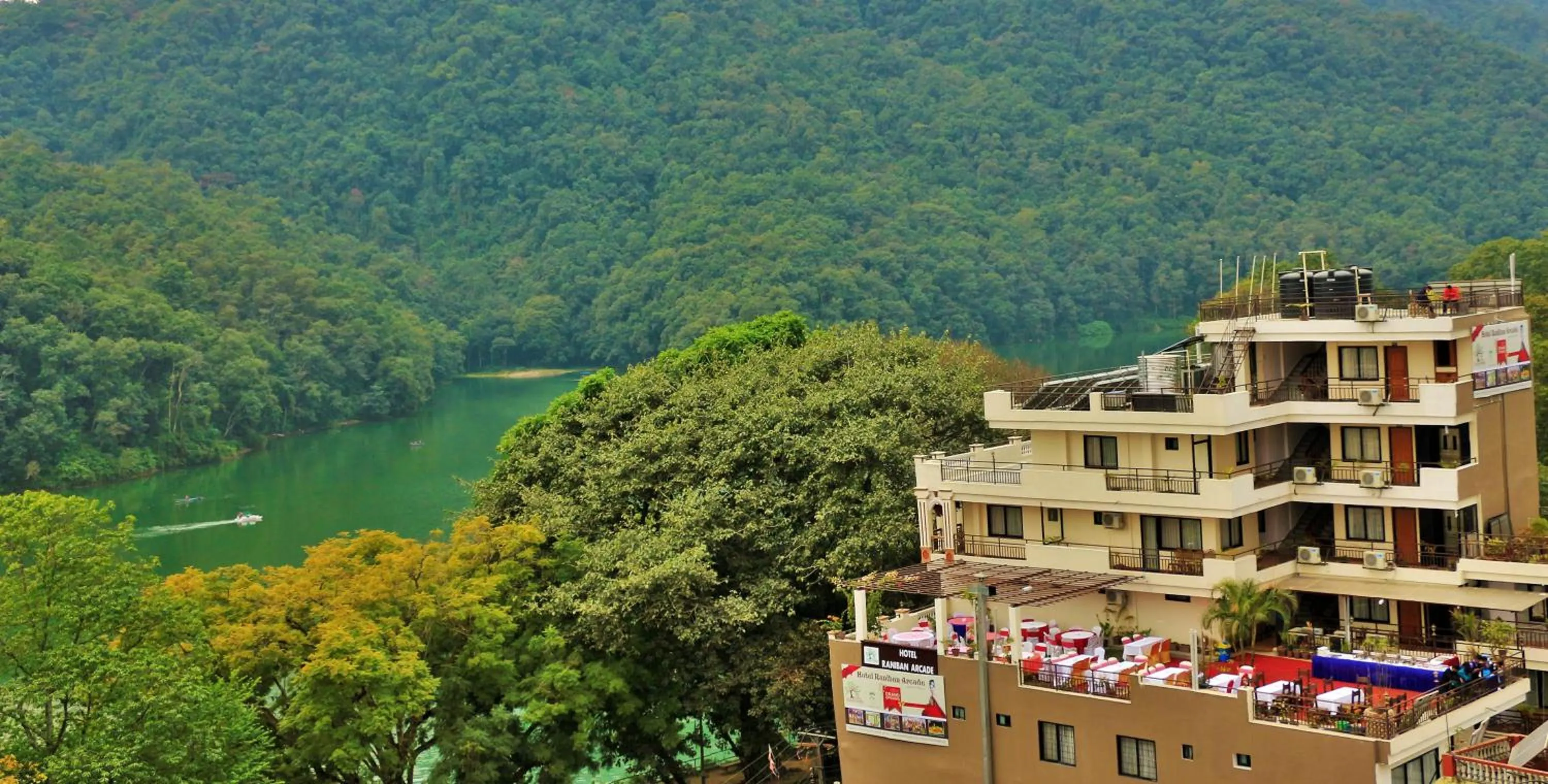 Property building in Hotel Raniban Arcade