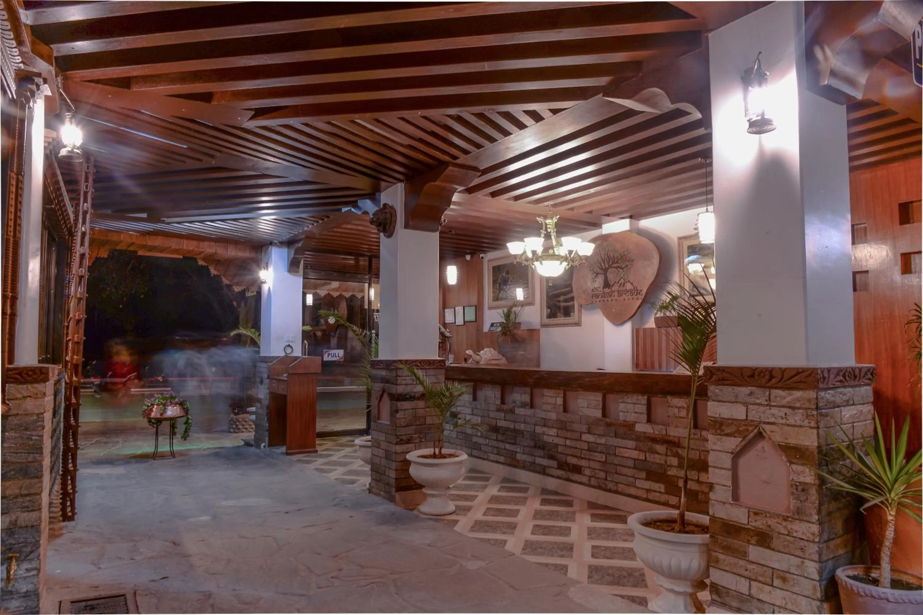 Lobby or reception in Hotel Raniban Arcade