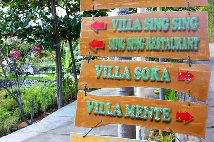 Property building in Sing Sing Resort Lovina