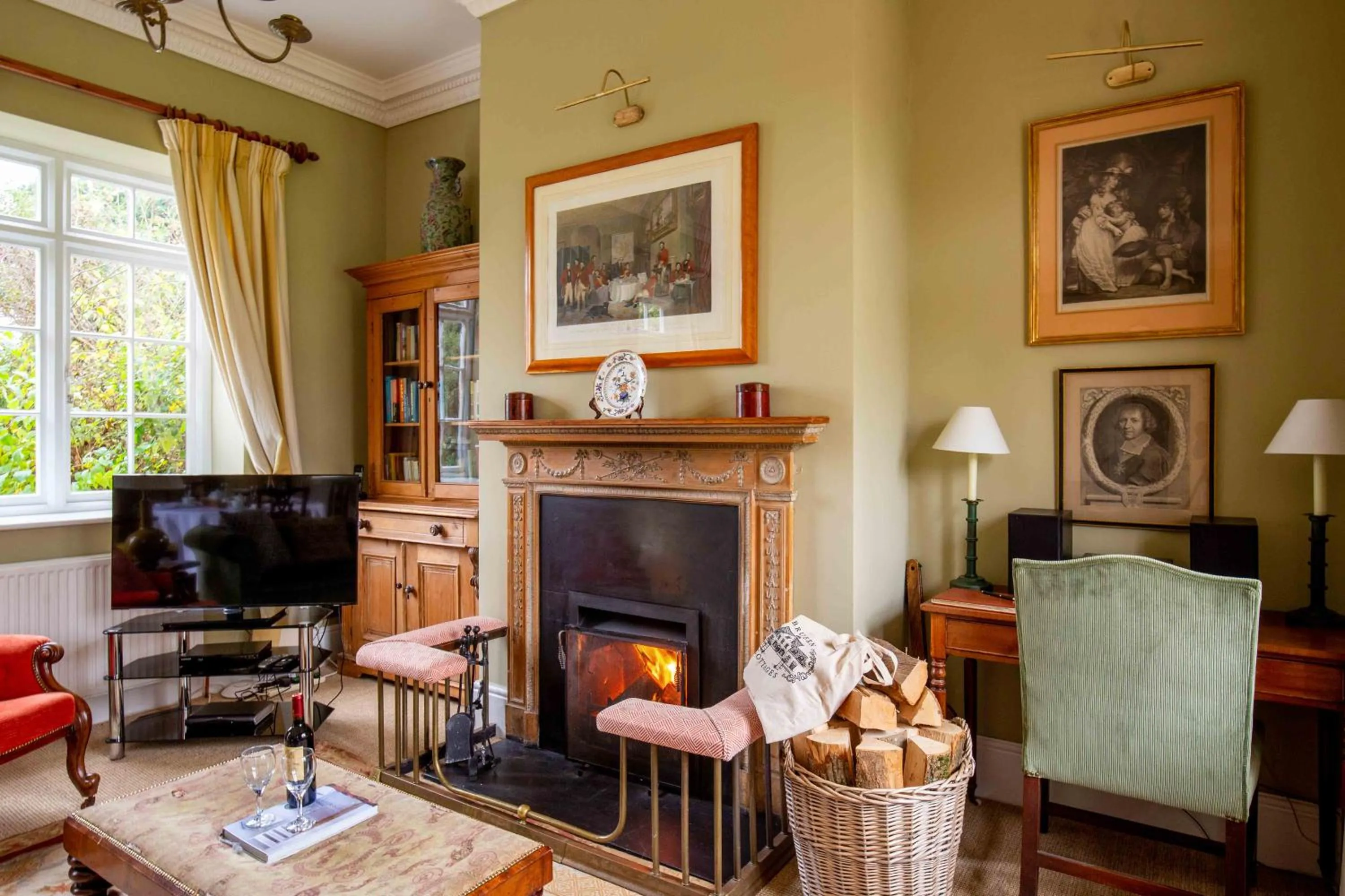 Living room in Sandown Cottage
