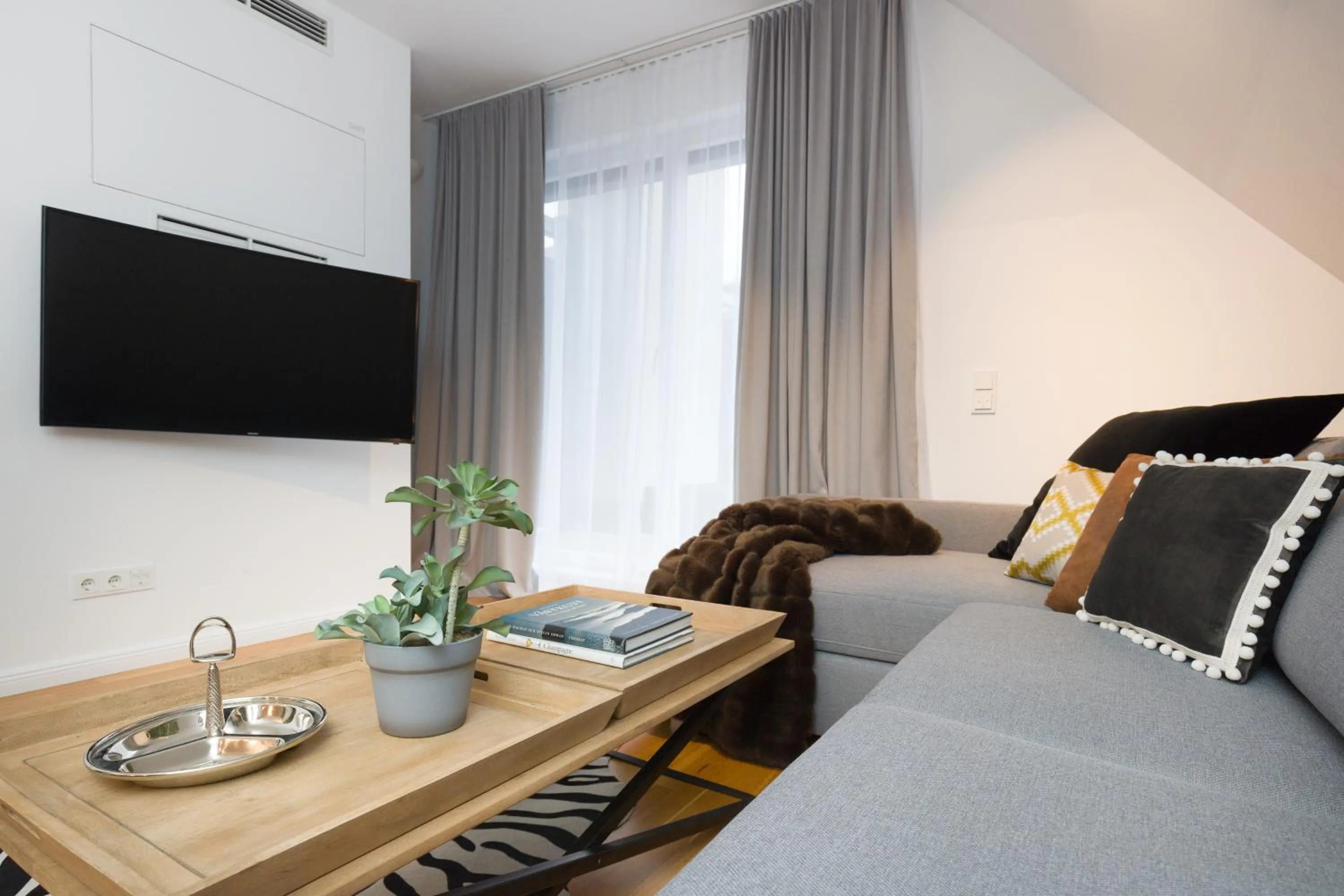 Living room in RAFAEL KAISER - Premium Apartments City Centre - Contactless Check-In