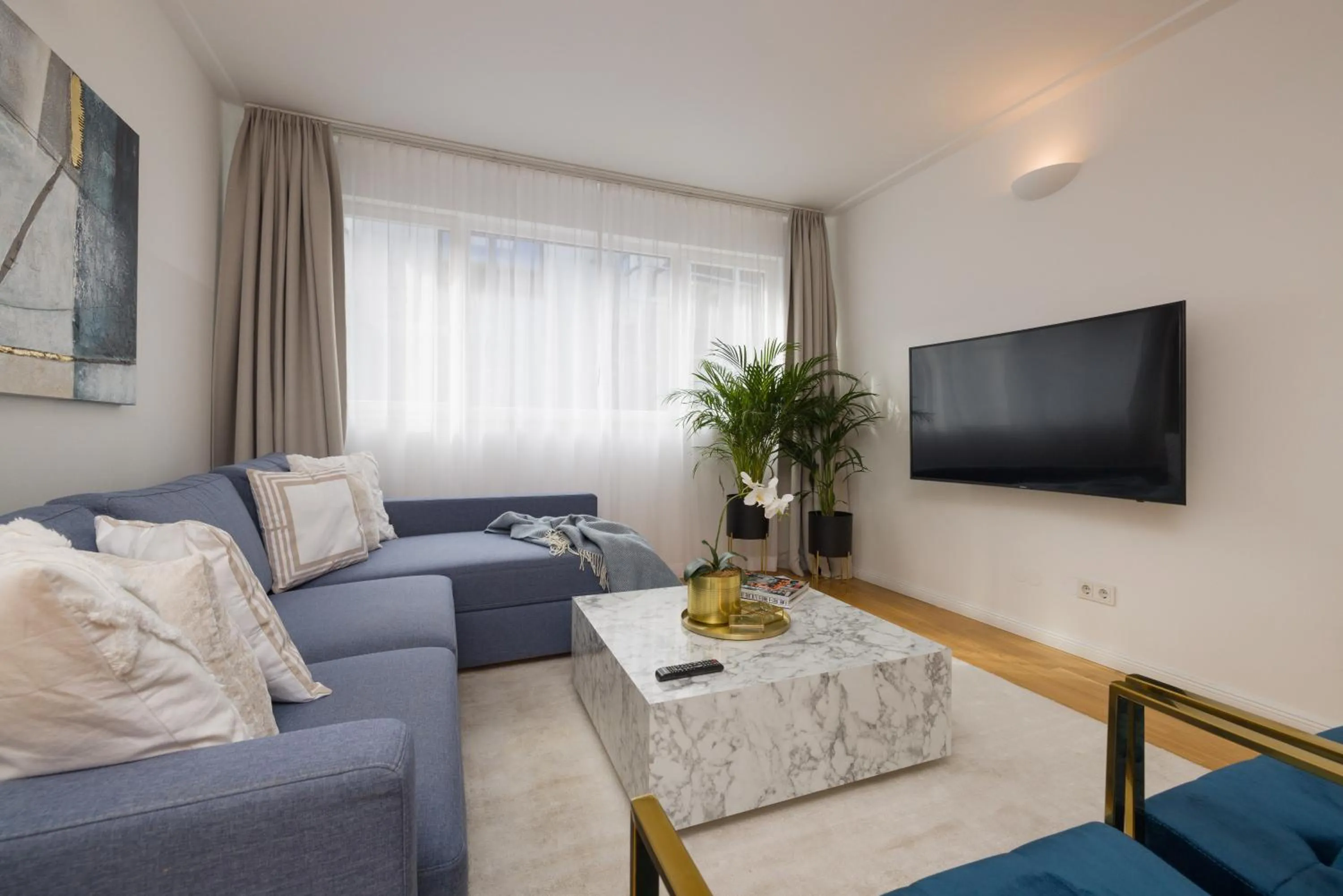 Living room in RAFAEL KAISER - Premium Apartments City Centre - Contactless Check-In