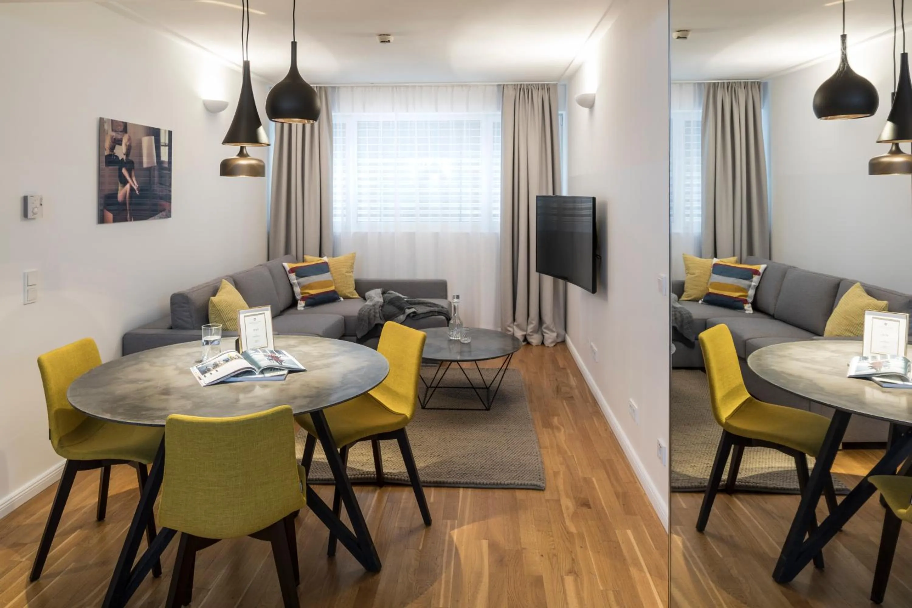 Living room in RAFAEL KAISER - Premium Apartments City Centre - Contactless Check-In