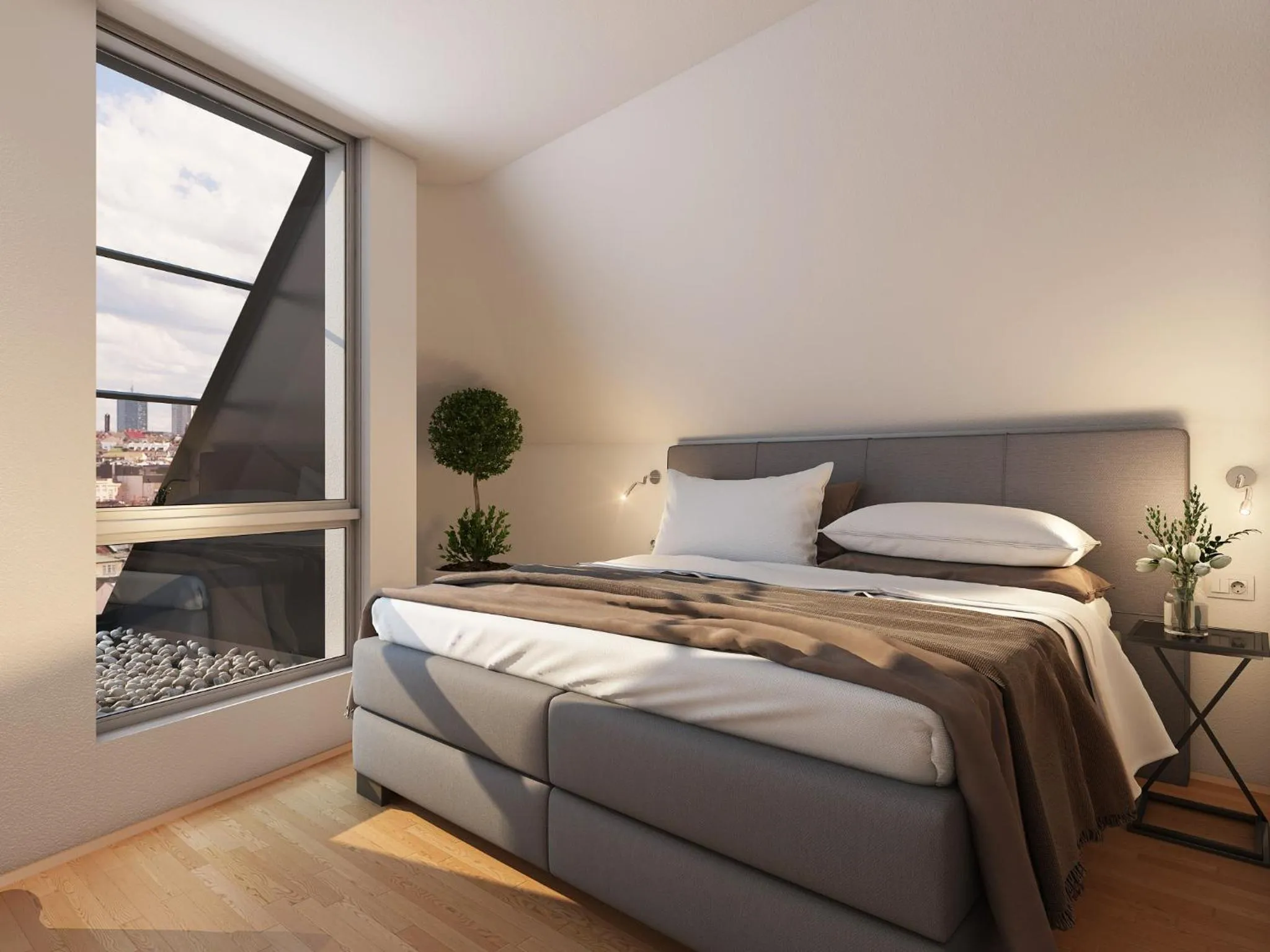 Photo of the whole room, Bed in RAFAEL KAISER - Premium Apartments City Centre - Contactless Check-In