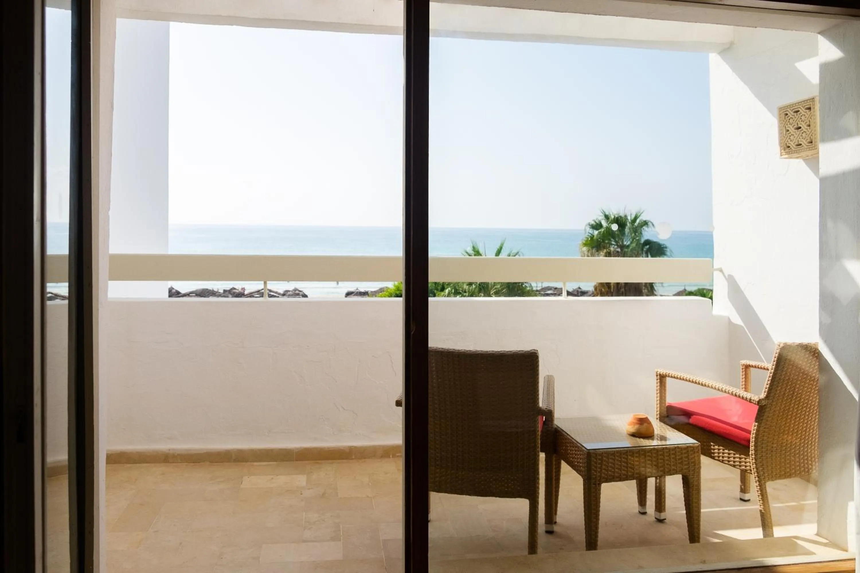 Balcony/Terrace in The Orangers Beach Resort and Bungalows All Inclusive