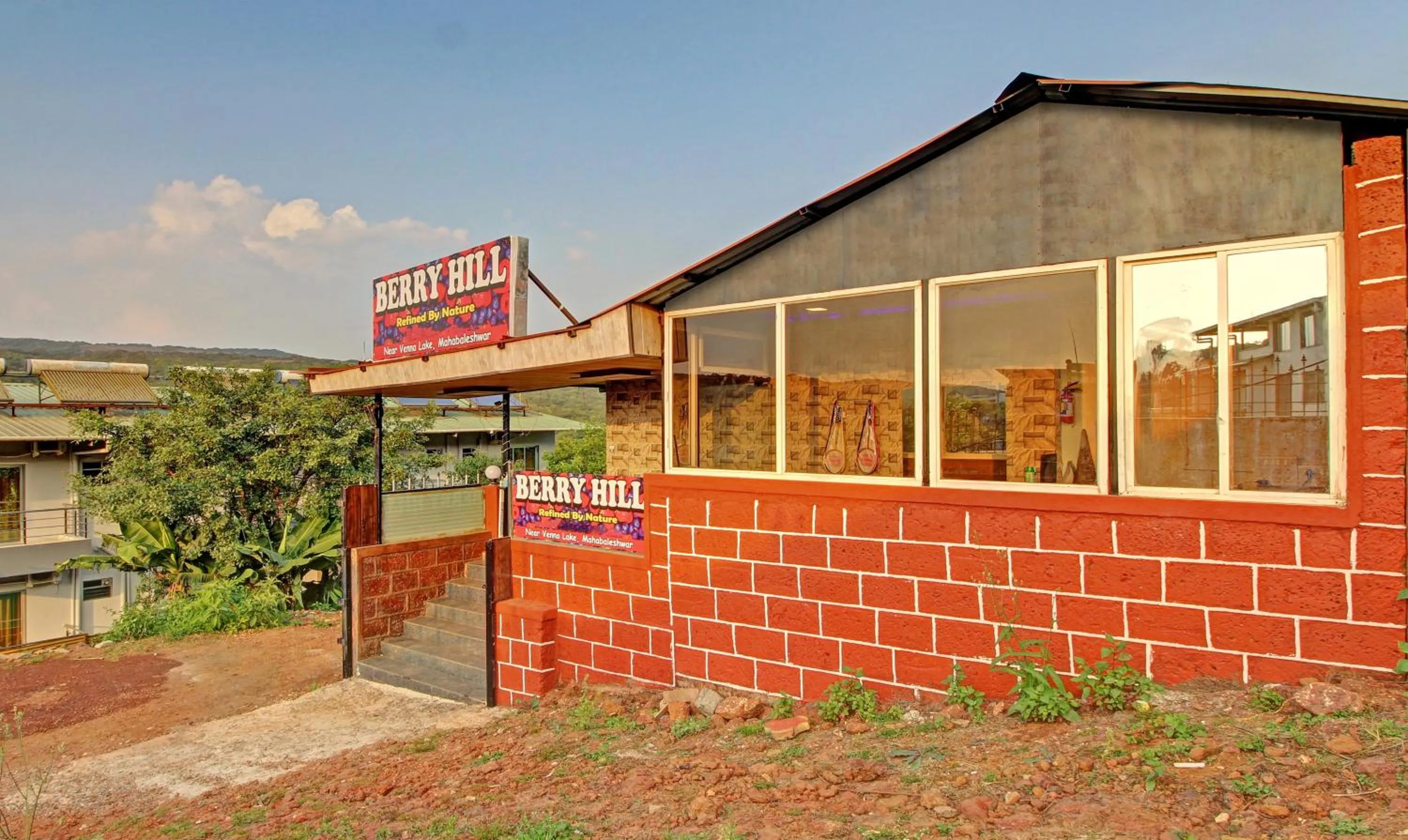 Property building in Treebo Berry Hill Venna Lake, 3 Km From City Center