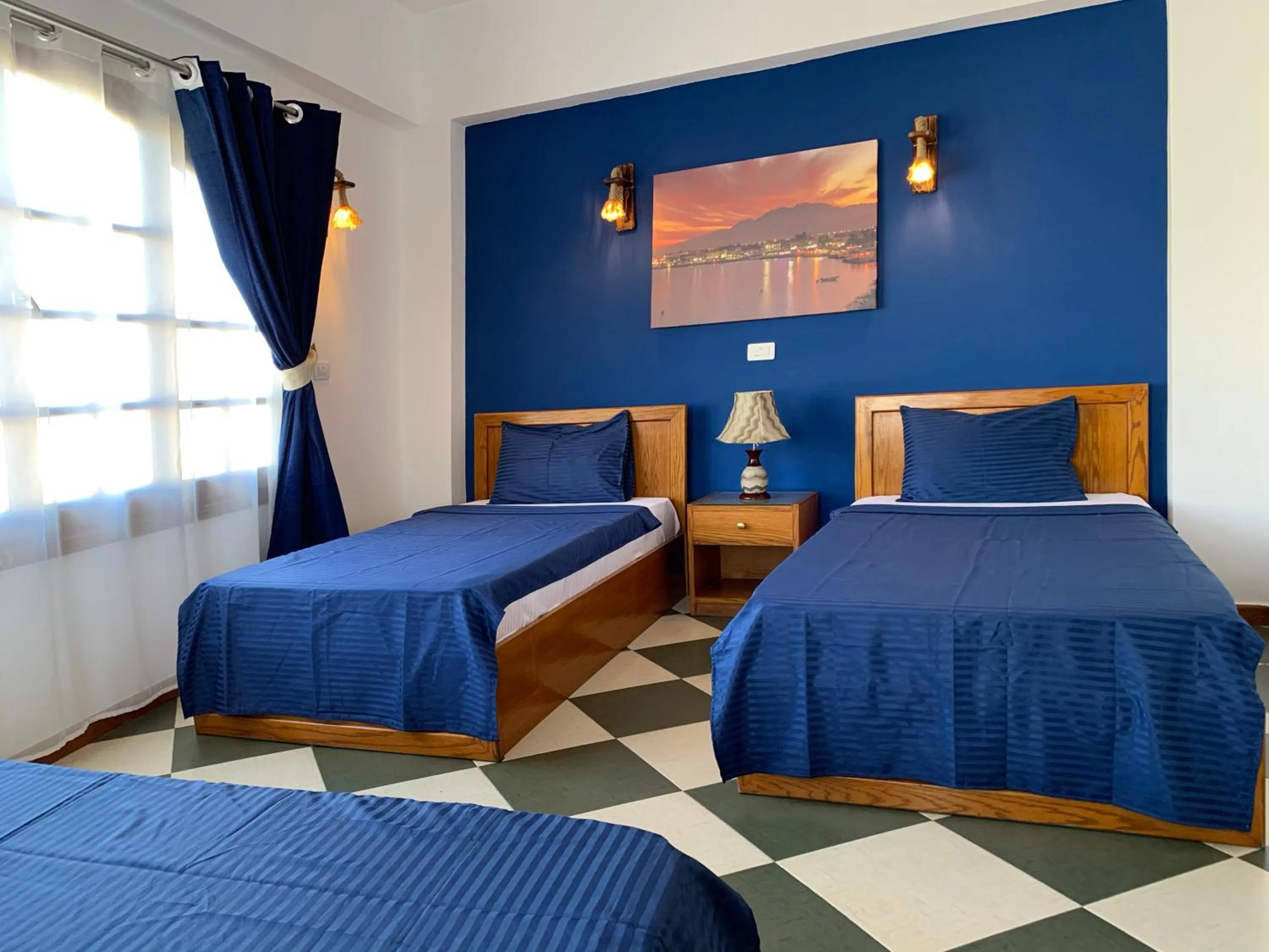 Bed in Sea Soul Hotel