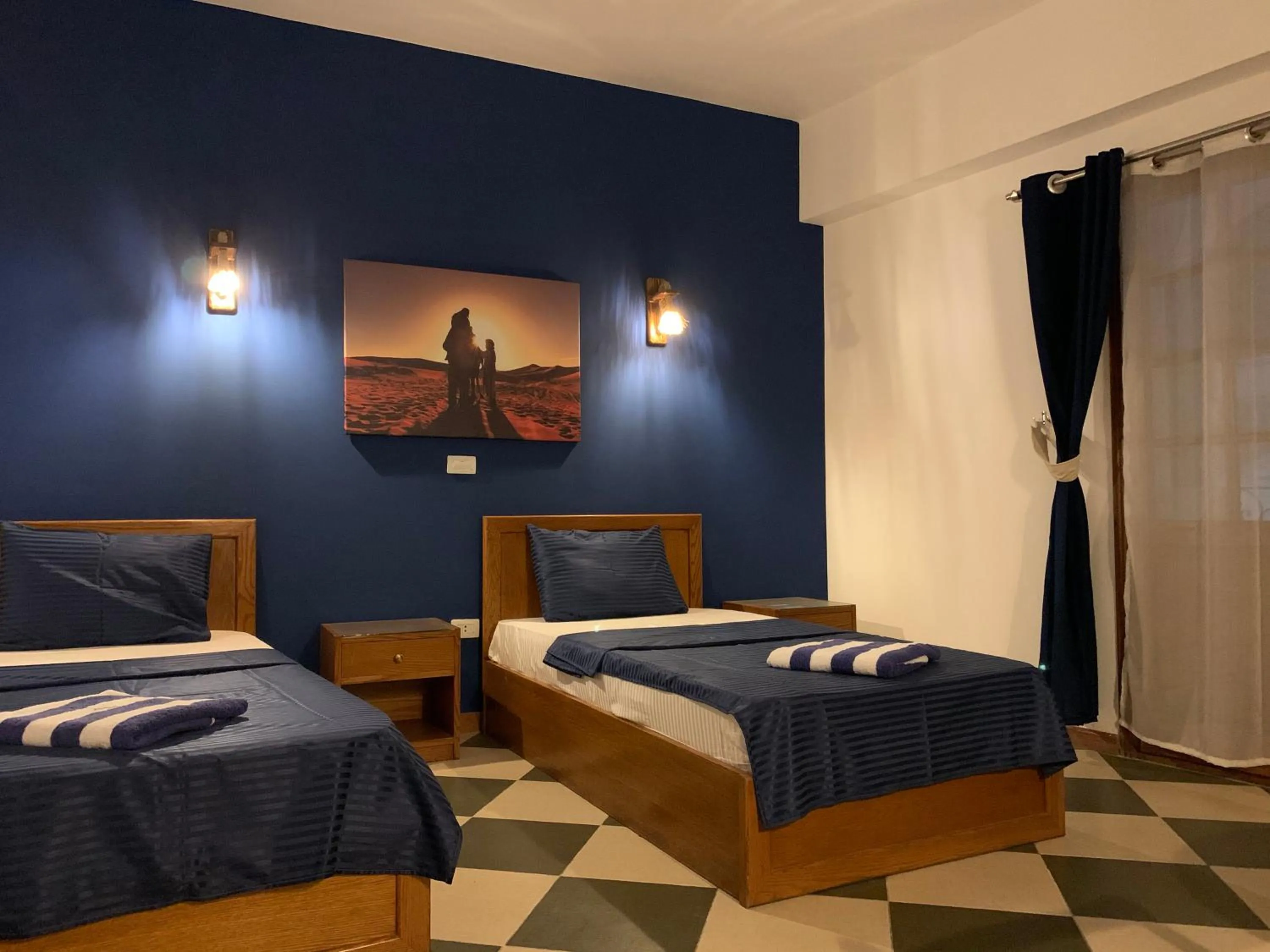 Bed in Sea Soul Hotel