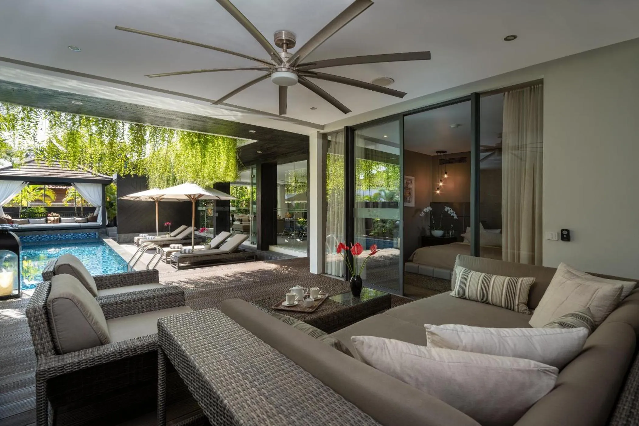 Balcony/Terrace in Villa Balimu Seminyak