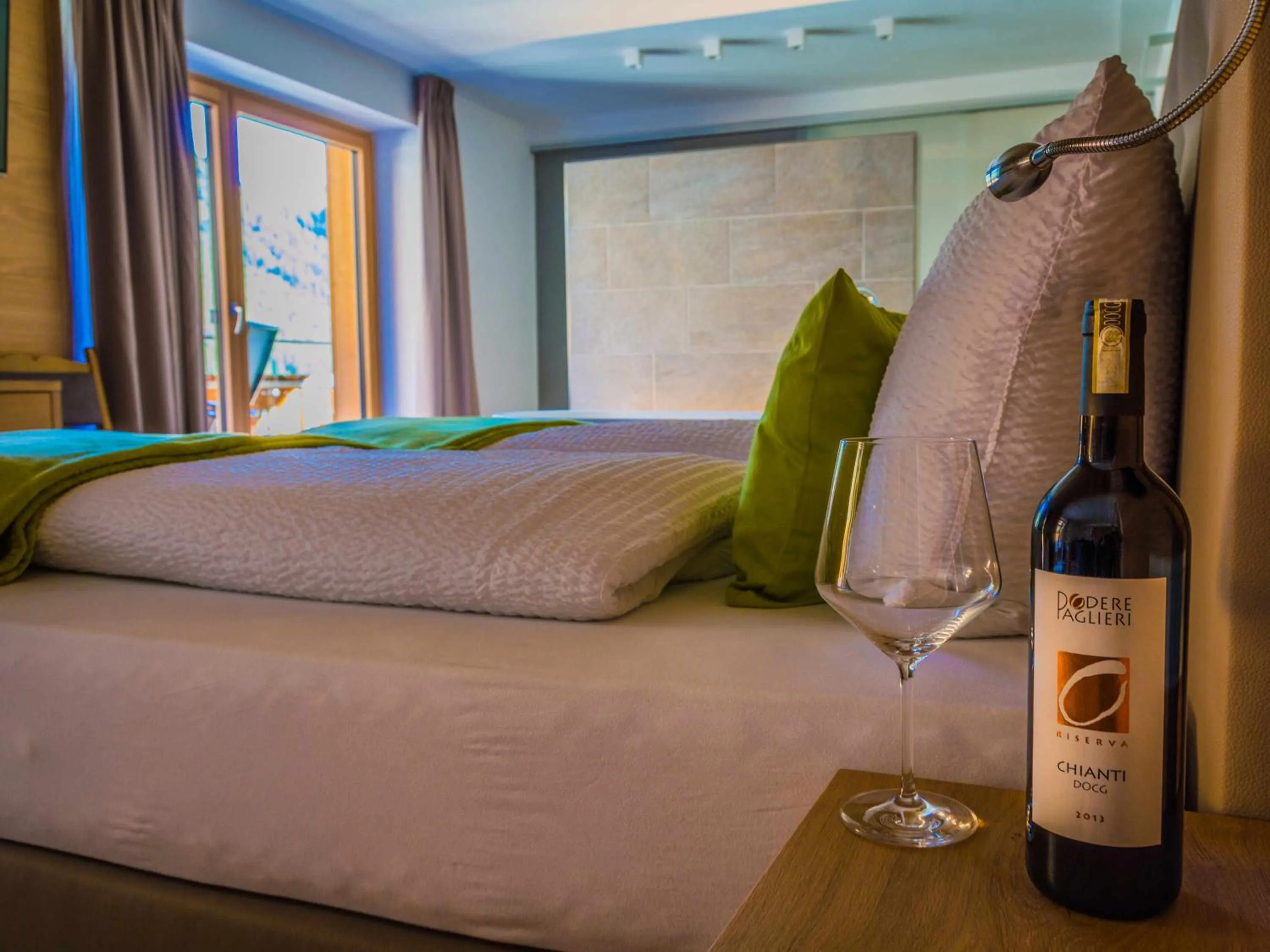 Decorative detail, Bed in Sport Hotel