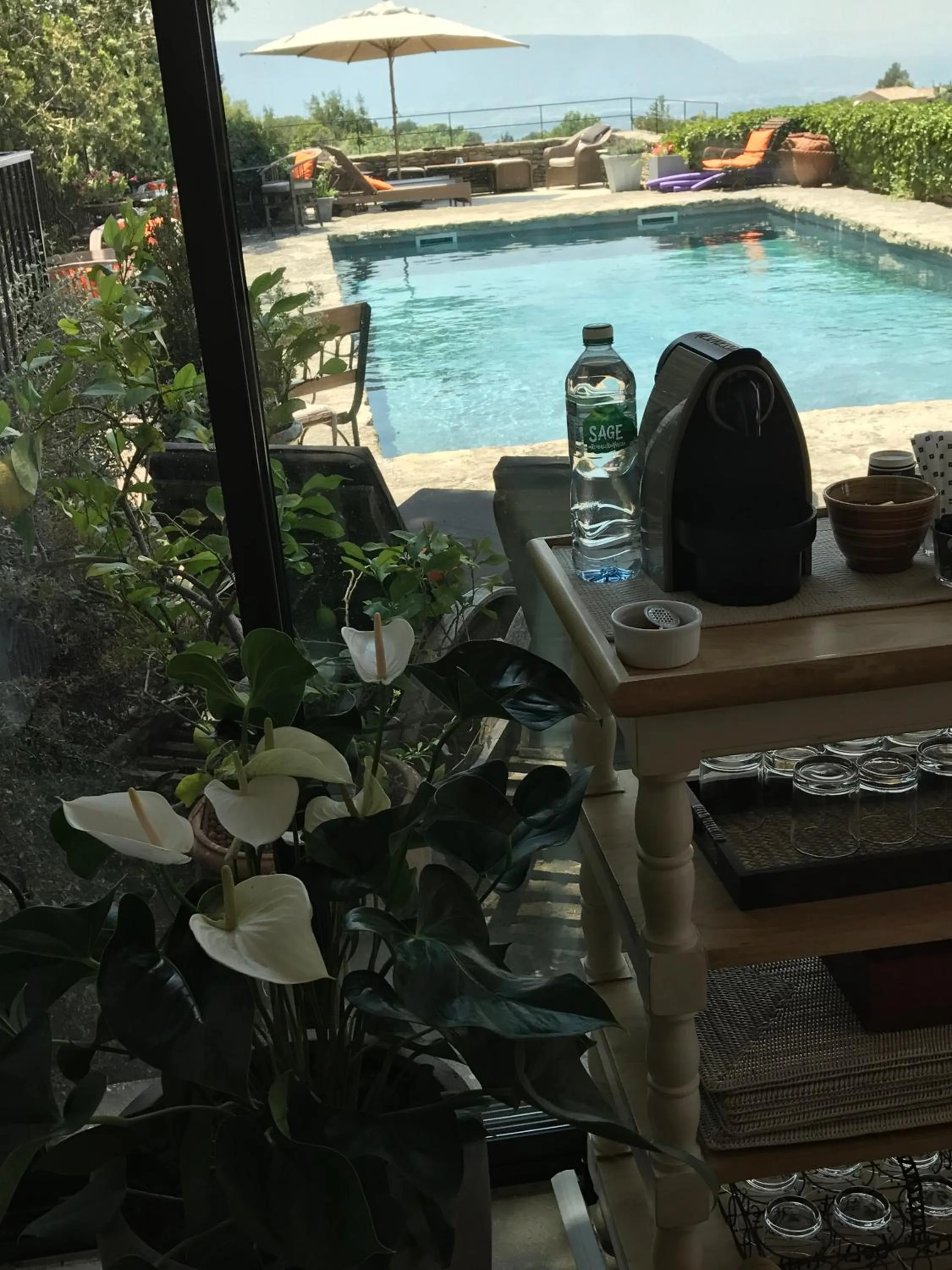 Swimming pool in La Borie en Provence