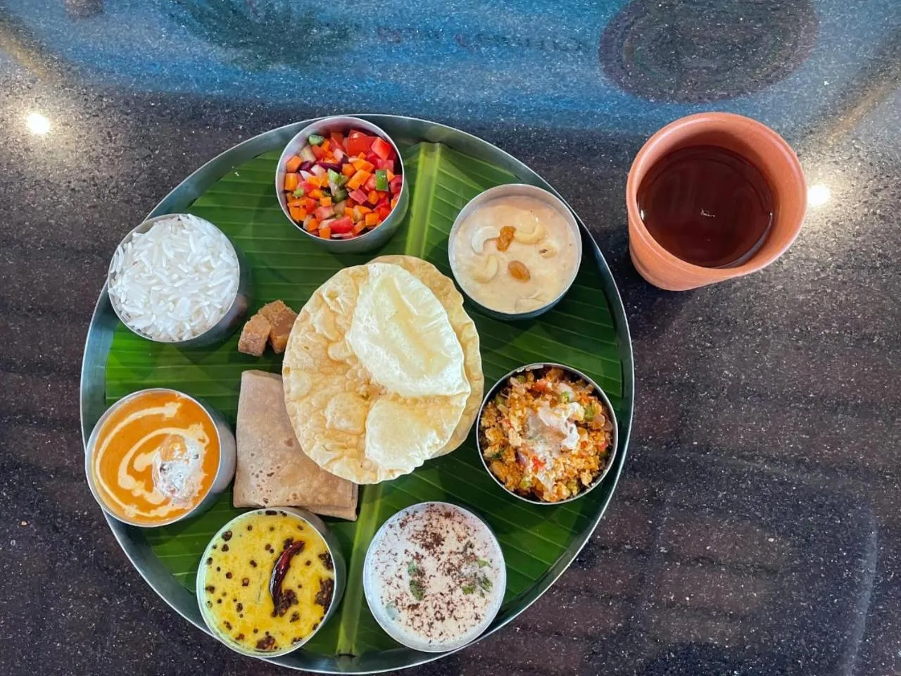 Food and drinks in Veda5 Ayurveda Living Village