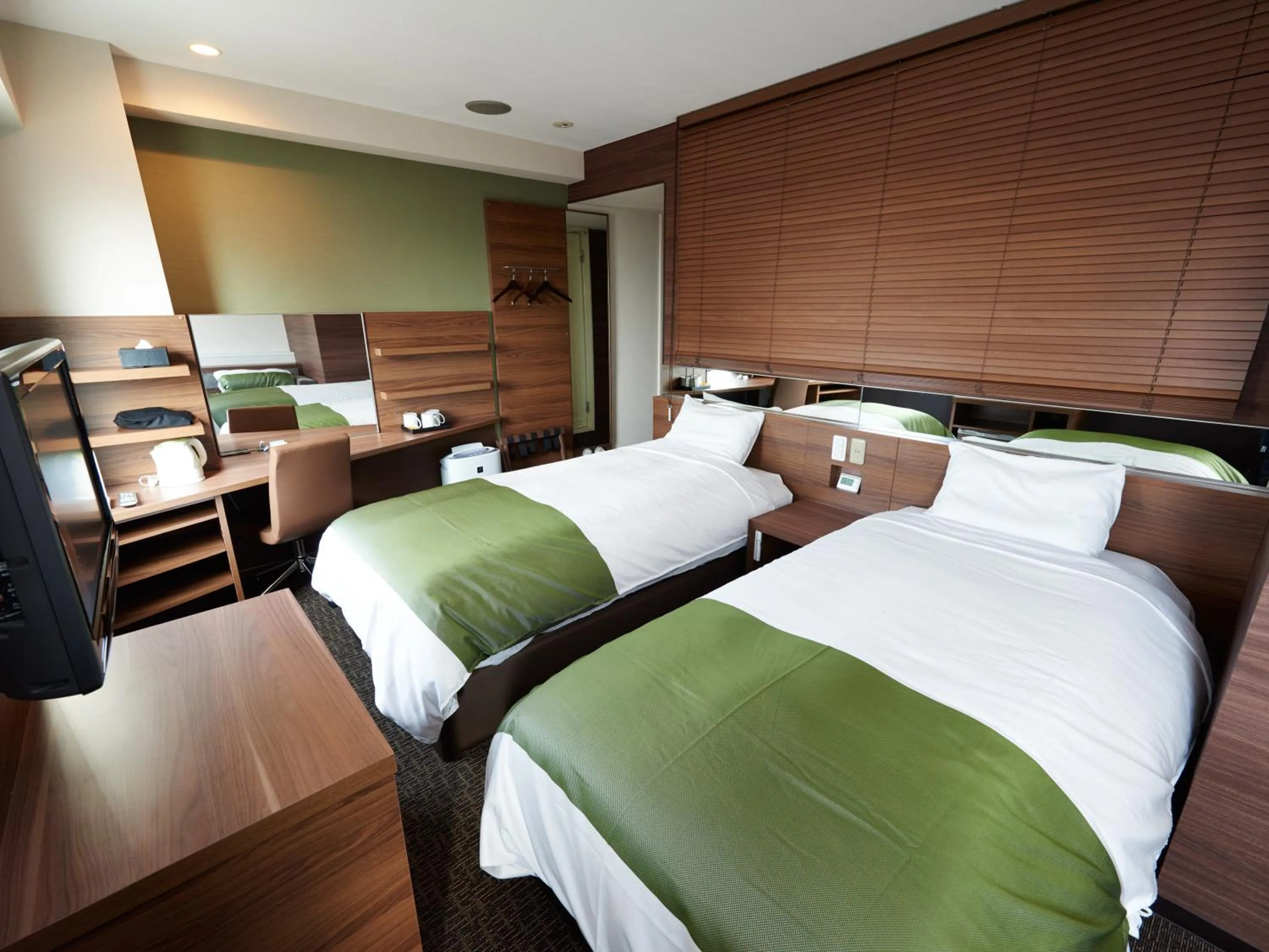 Photo of the whole room, Bed in Super Hotel Mito