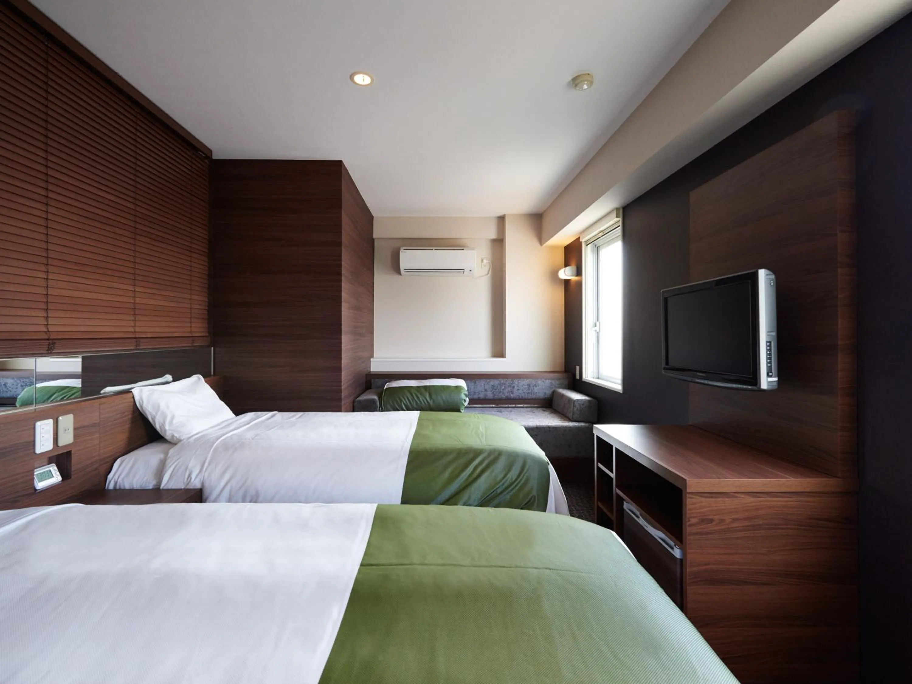 Photo of the whole room, Bed in Super Hotel Mito