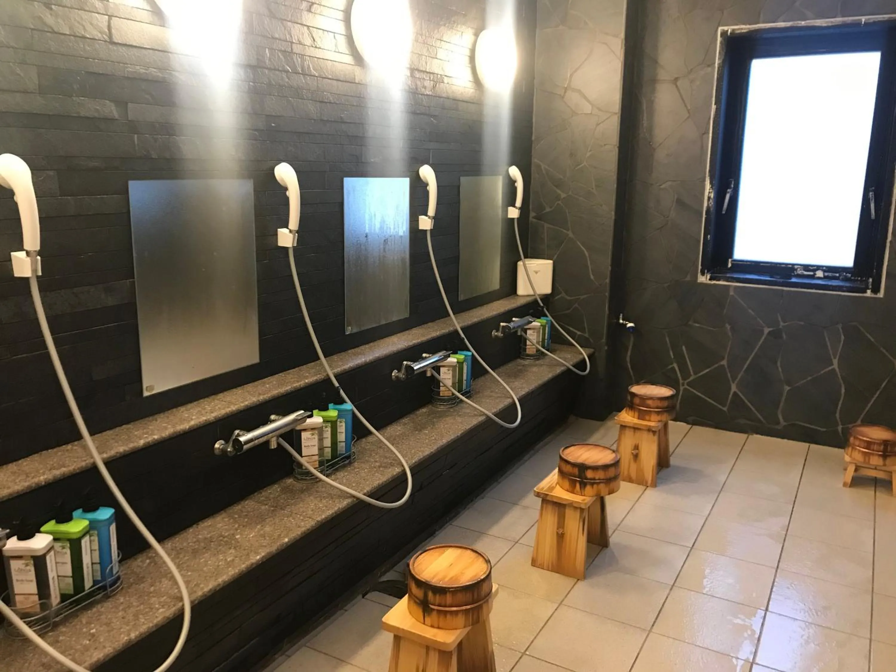 Hot Spring Bath in Super Hotel Mito