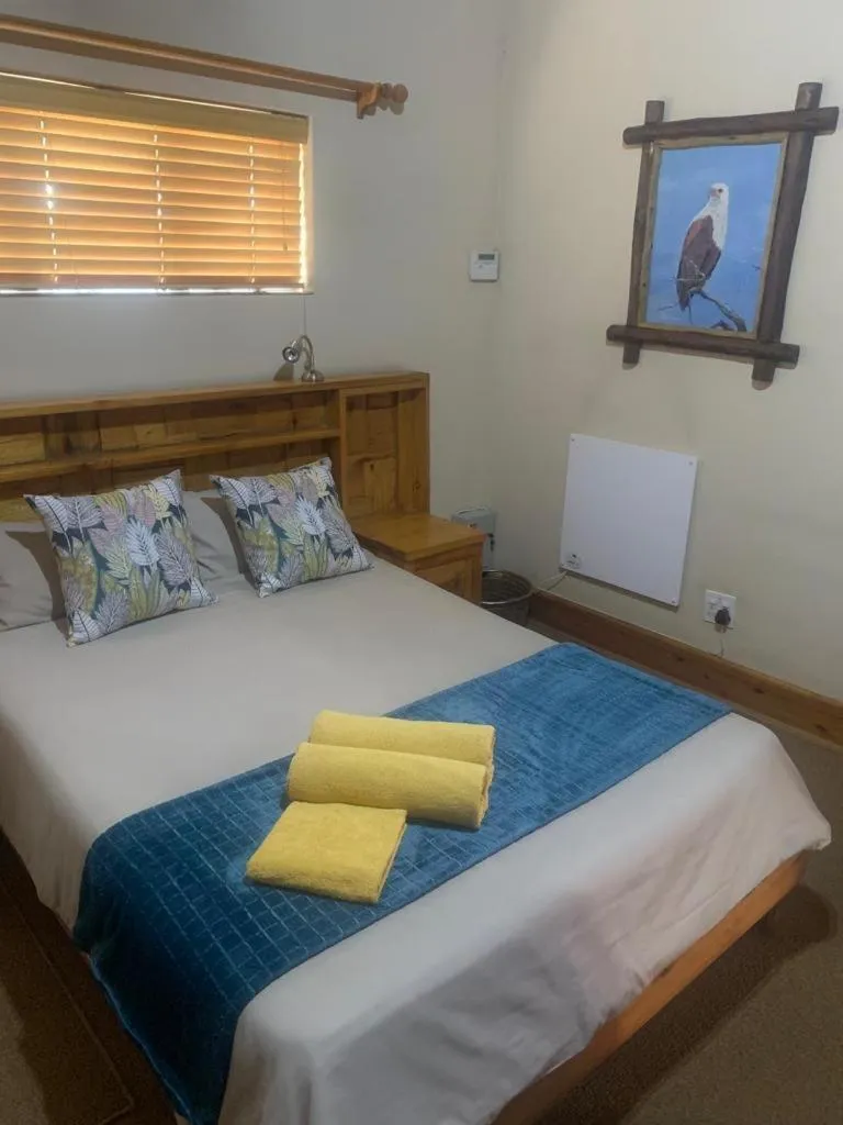 Bed in Nkwasi Lodge