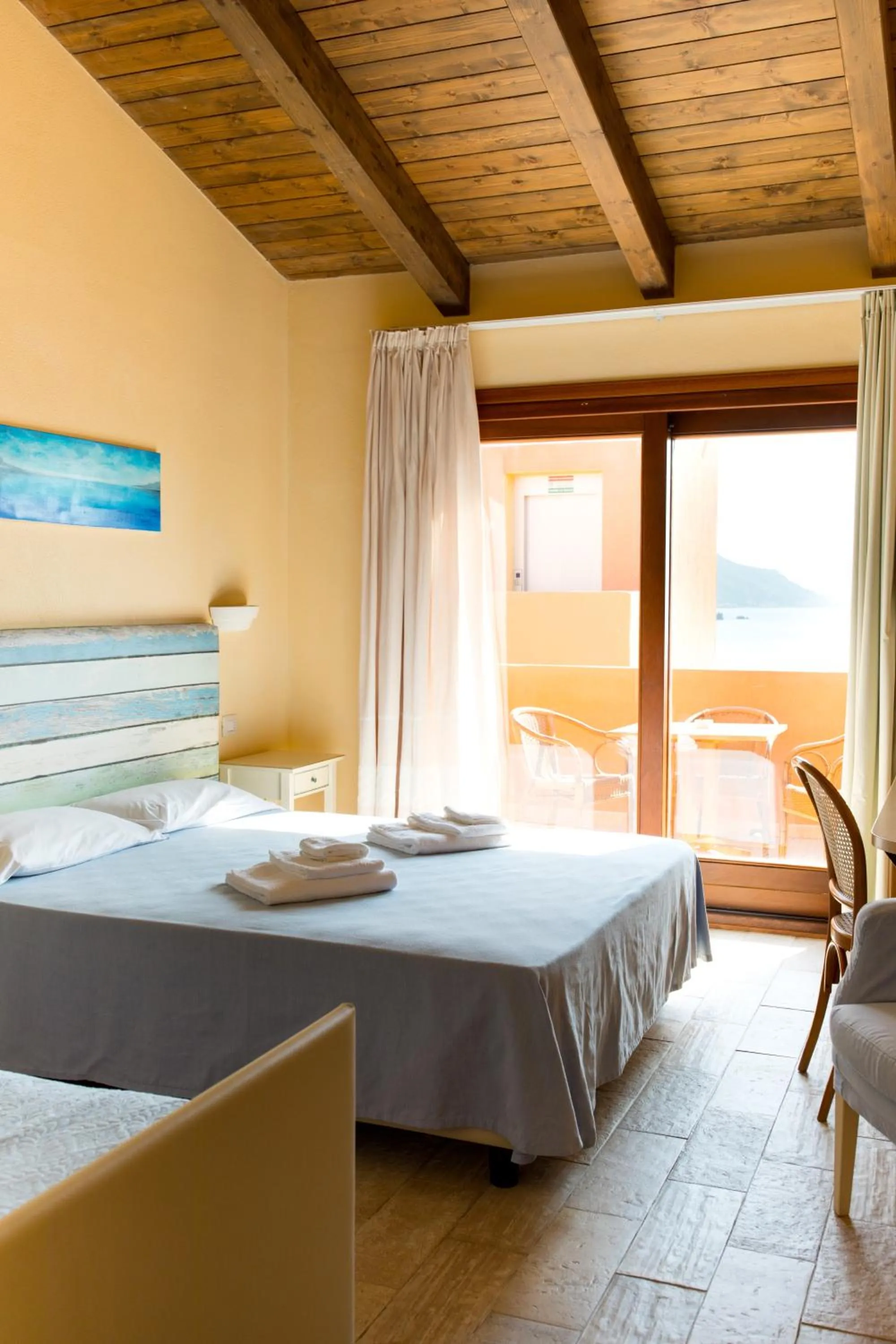 Bed in Hotel Costa Paradiso