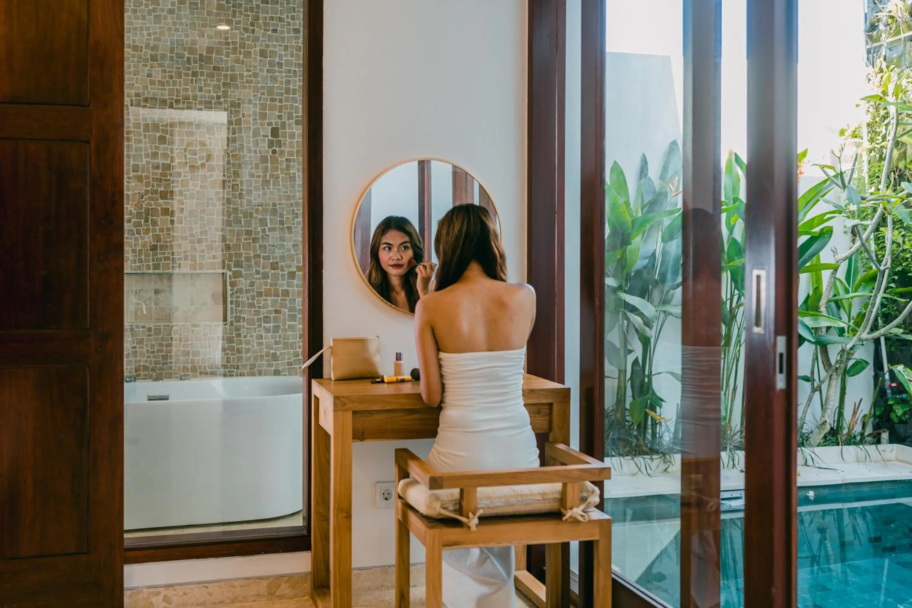 People in Bali Residence Villa