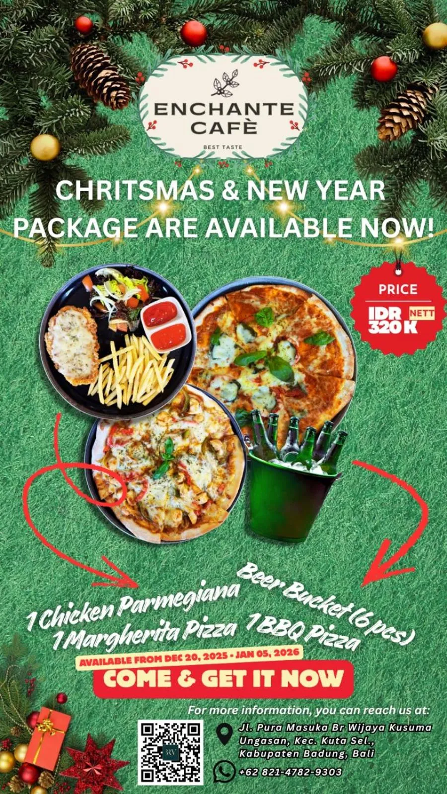 Restaurant/places to eat in Bali Residence Villa