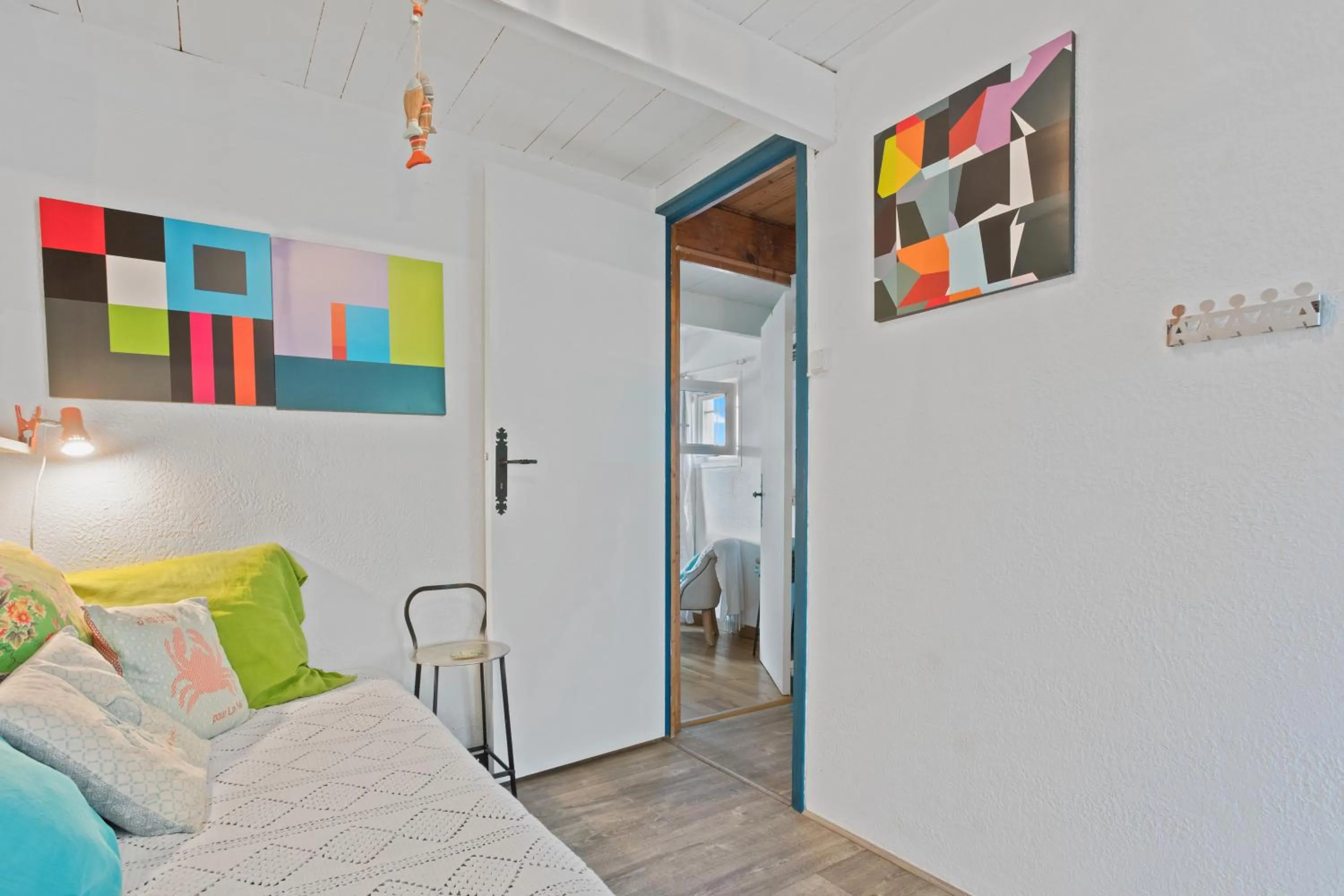 Bed in Au Jardin Des Couleurs