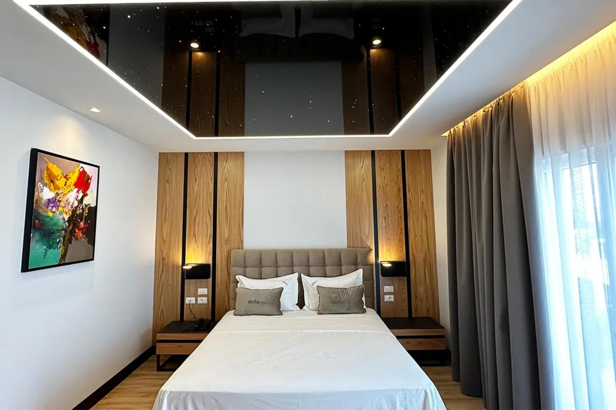 Bed in Hotel Delta Premium