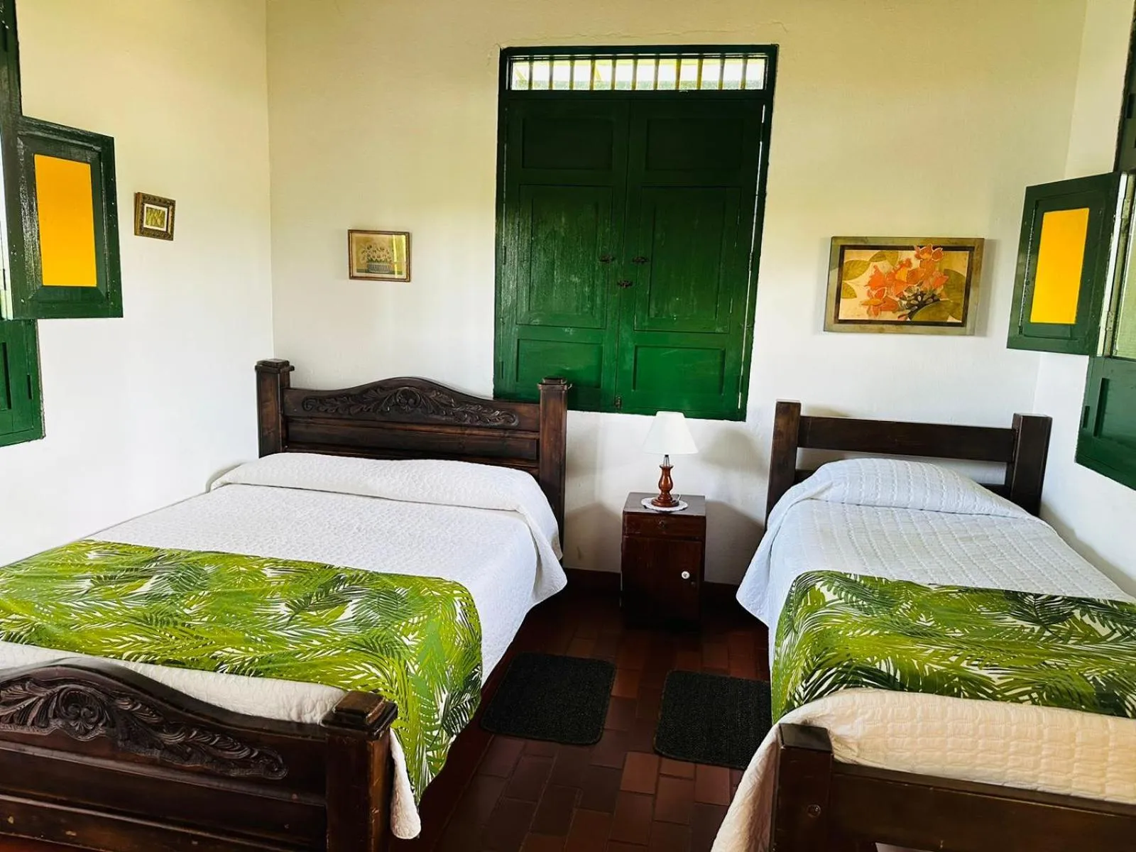 Bedroom, Bed in Finca Hotel el Palmar