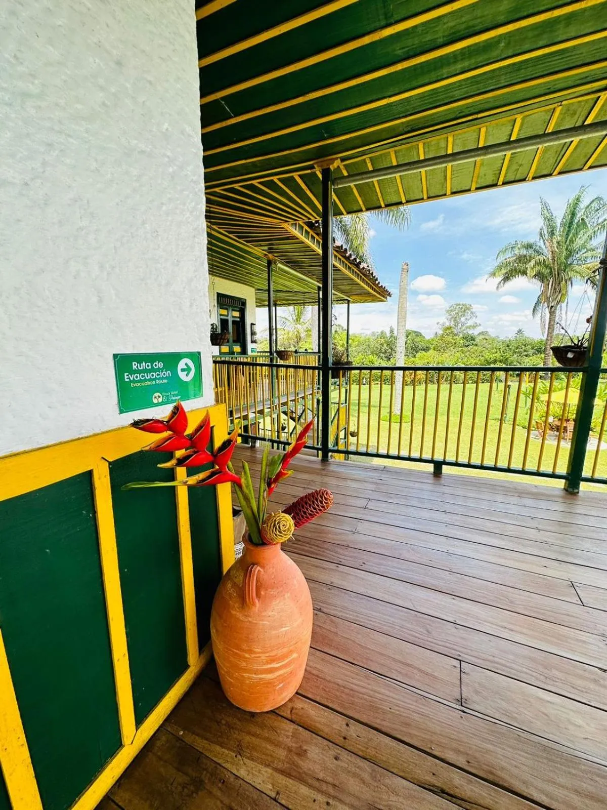 Property building in Finca Hotel el Palmar