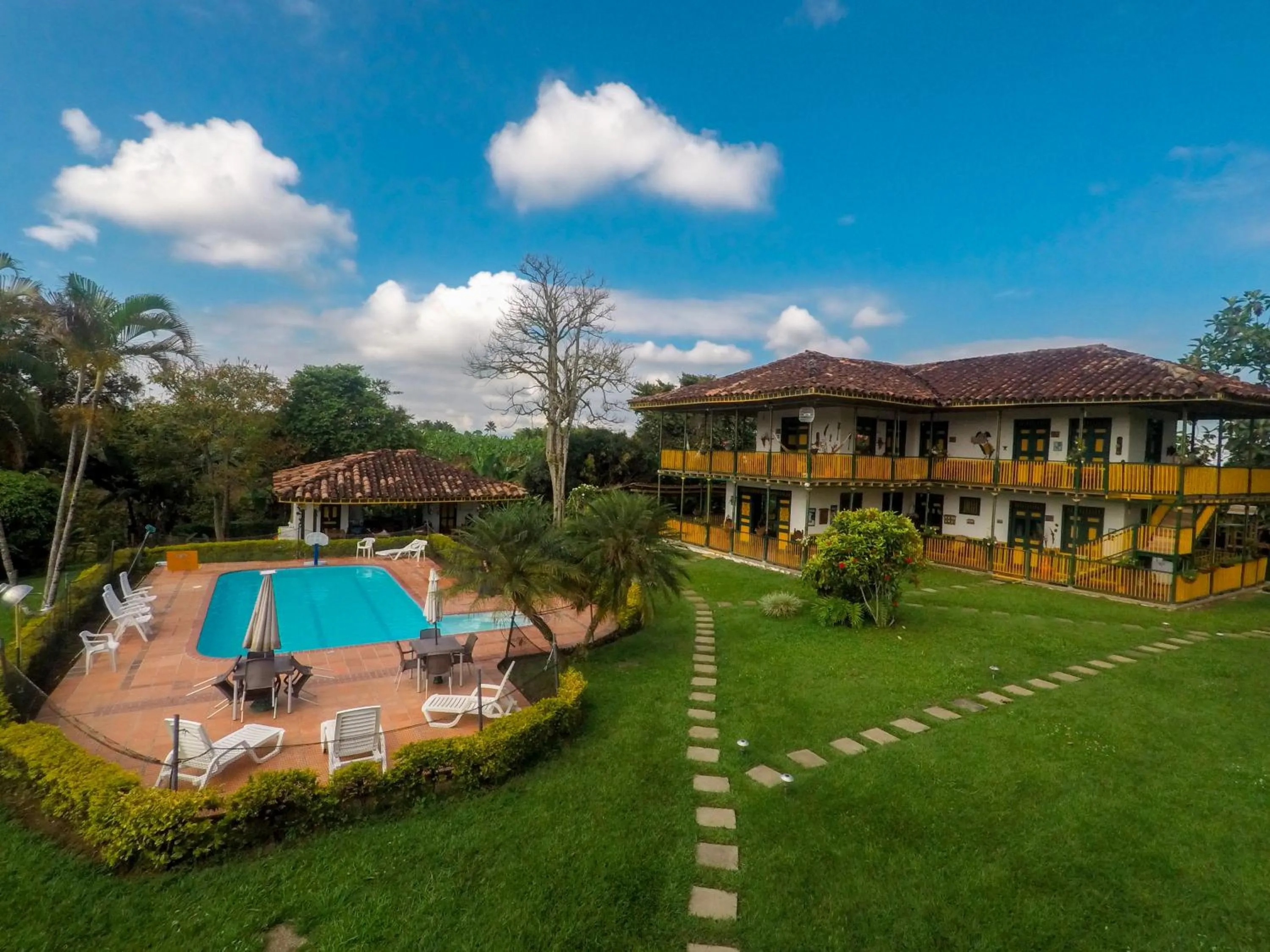 Natural landscape in Finca Hotel el Palmar