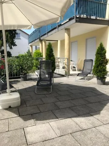 Garden view in Pension Wagner