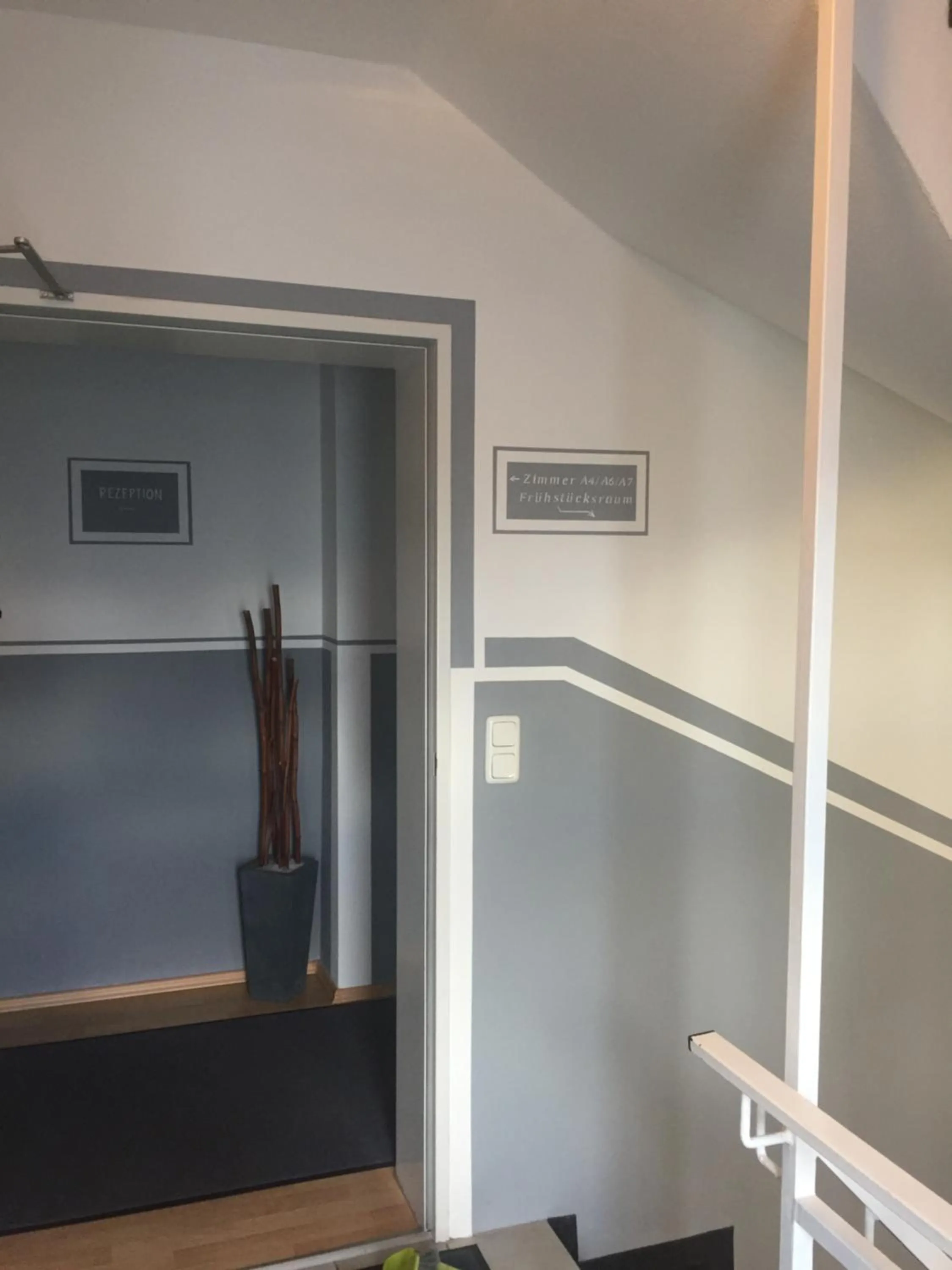 Decorative detail in Pension Wagner