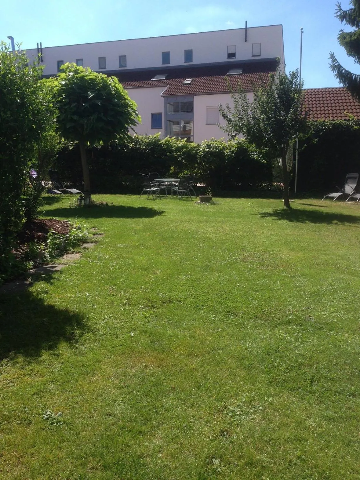 Garden in Pension Wagner