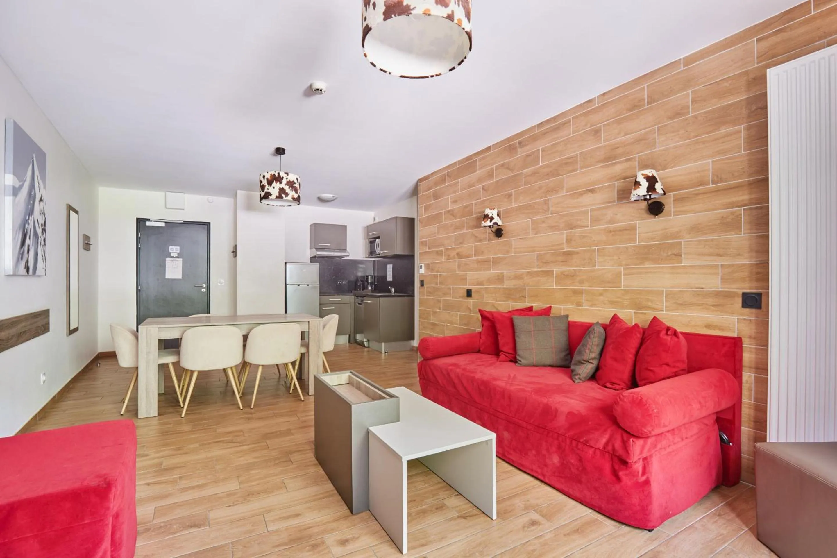 Kitchen or kitchenette in Résidence Odalys Isatis