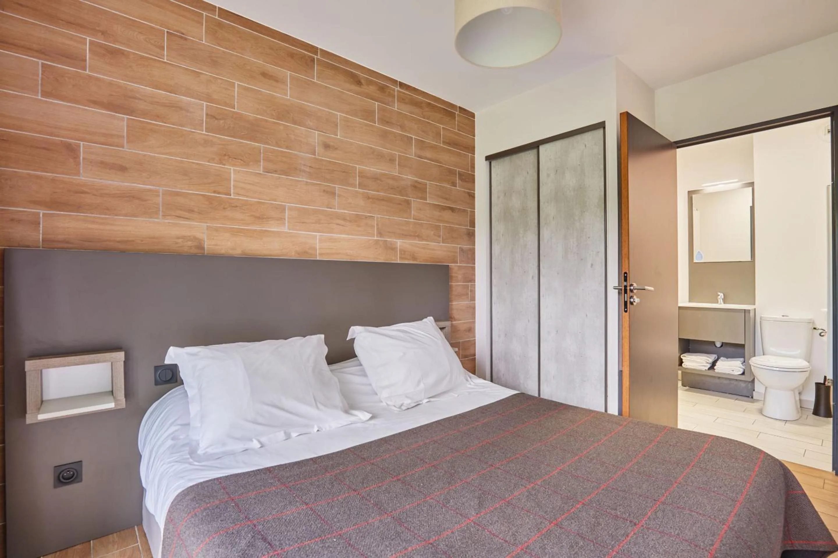 Bed in Résidence Odalys Isatis