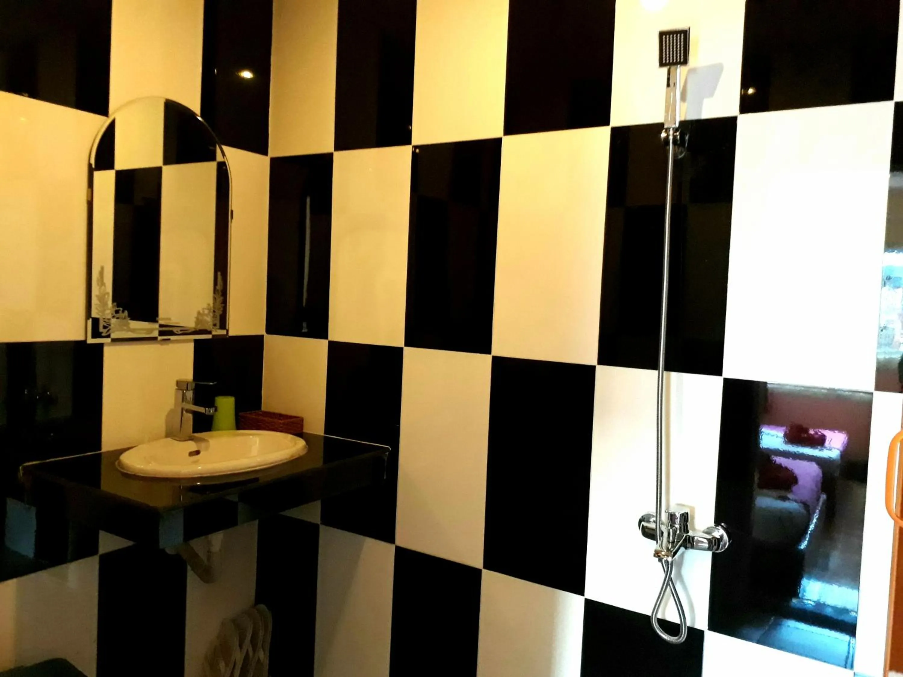 Bathroom in Capitol One