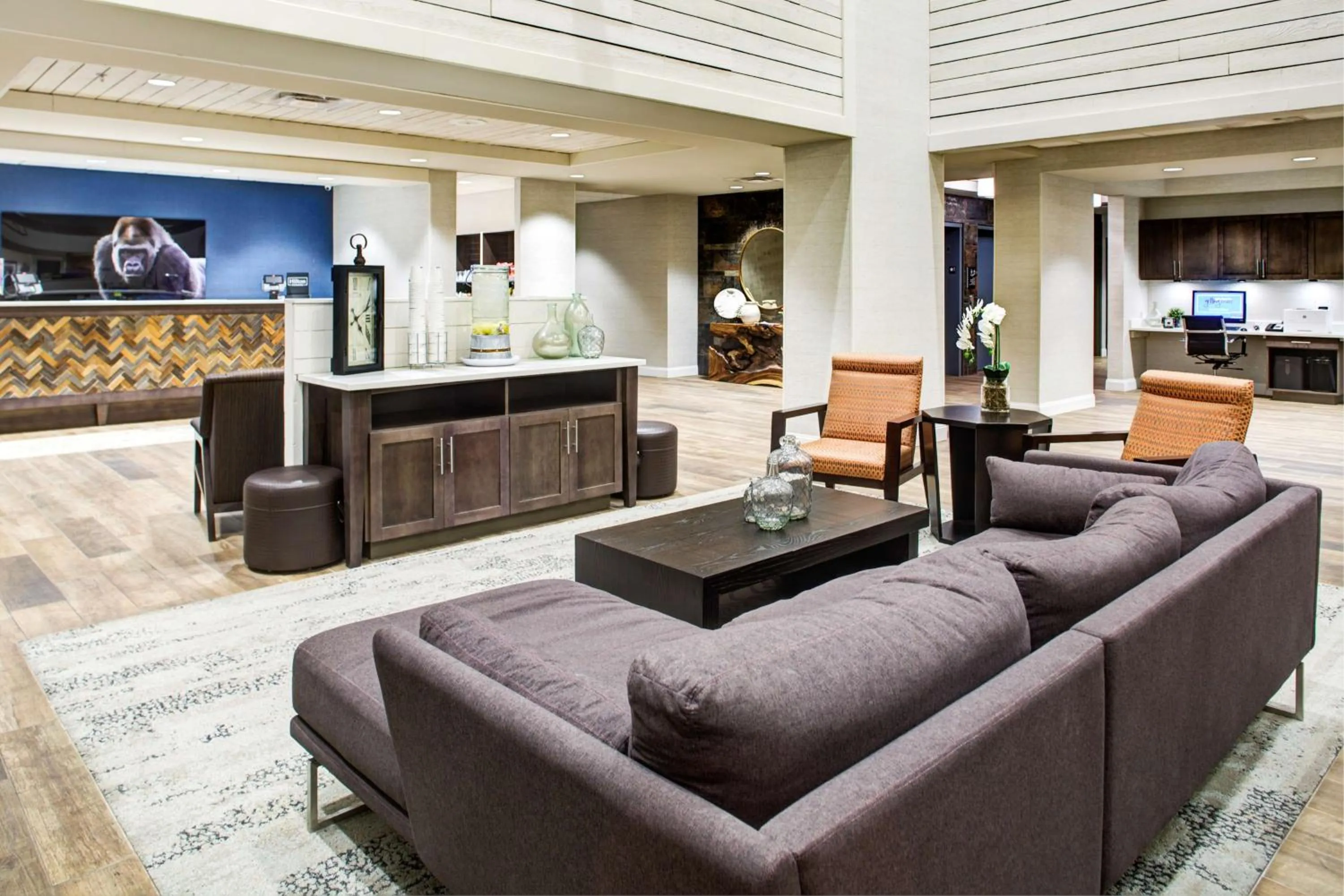 Lobby or reception in Hampton Inn & Suites Pittsburg Kansas Crossing Casino near Pitt State Univ