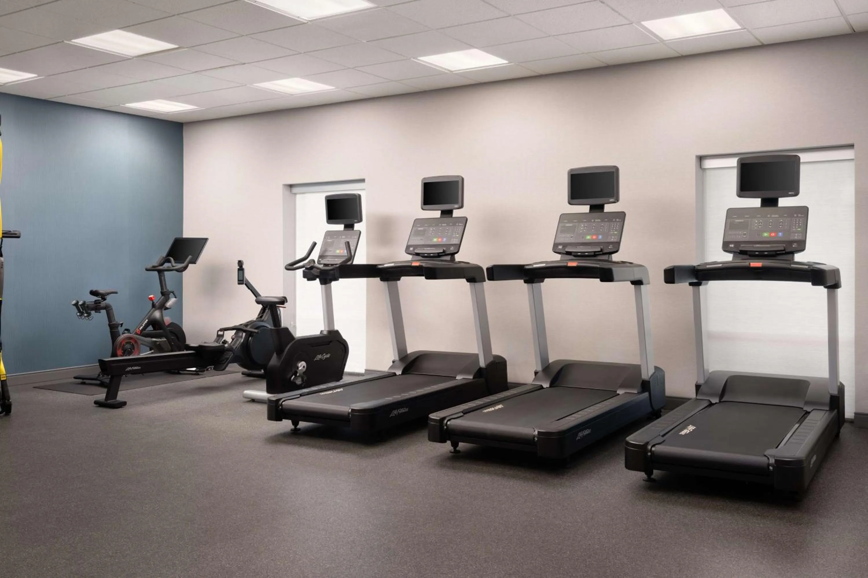Fitness centre/facilities in Hampton Inn Plant City