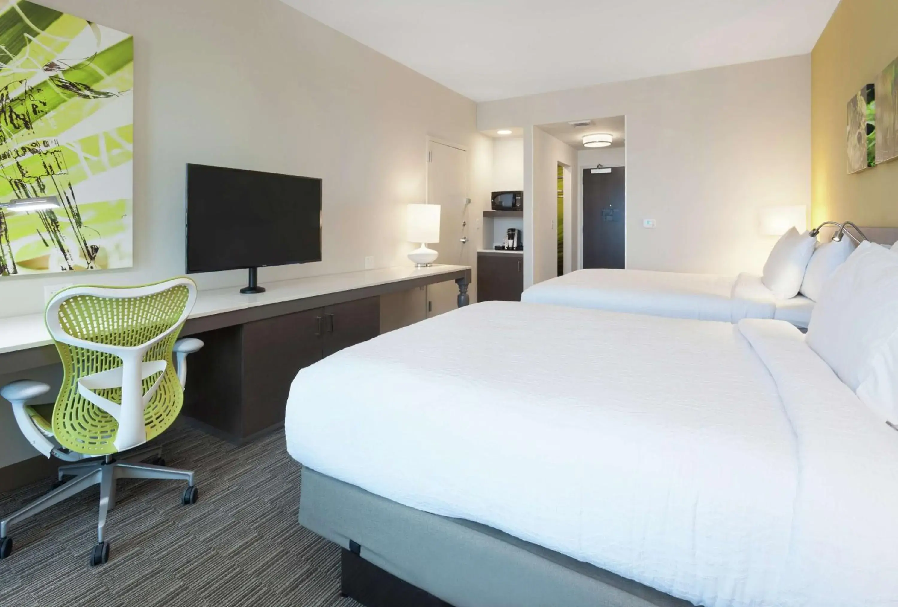 Queen Room with Two Queen Beds and View in Hilton Garden Inn Ft. Walton Beach Queen Room with Two Queen Beds and View in Hilton Garden Inn Ft. Walton Beach