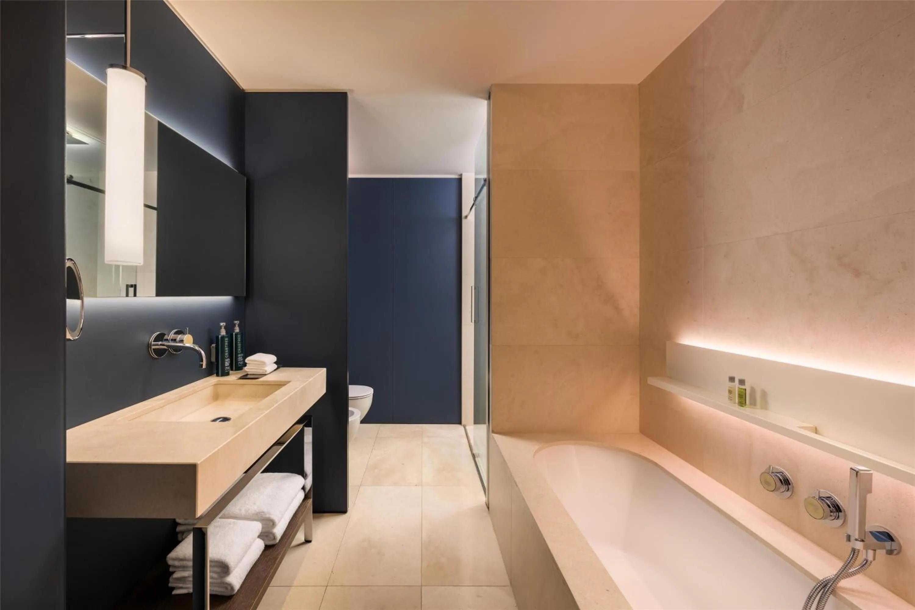 Bathroom in Hilton Lake Como